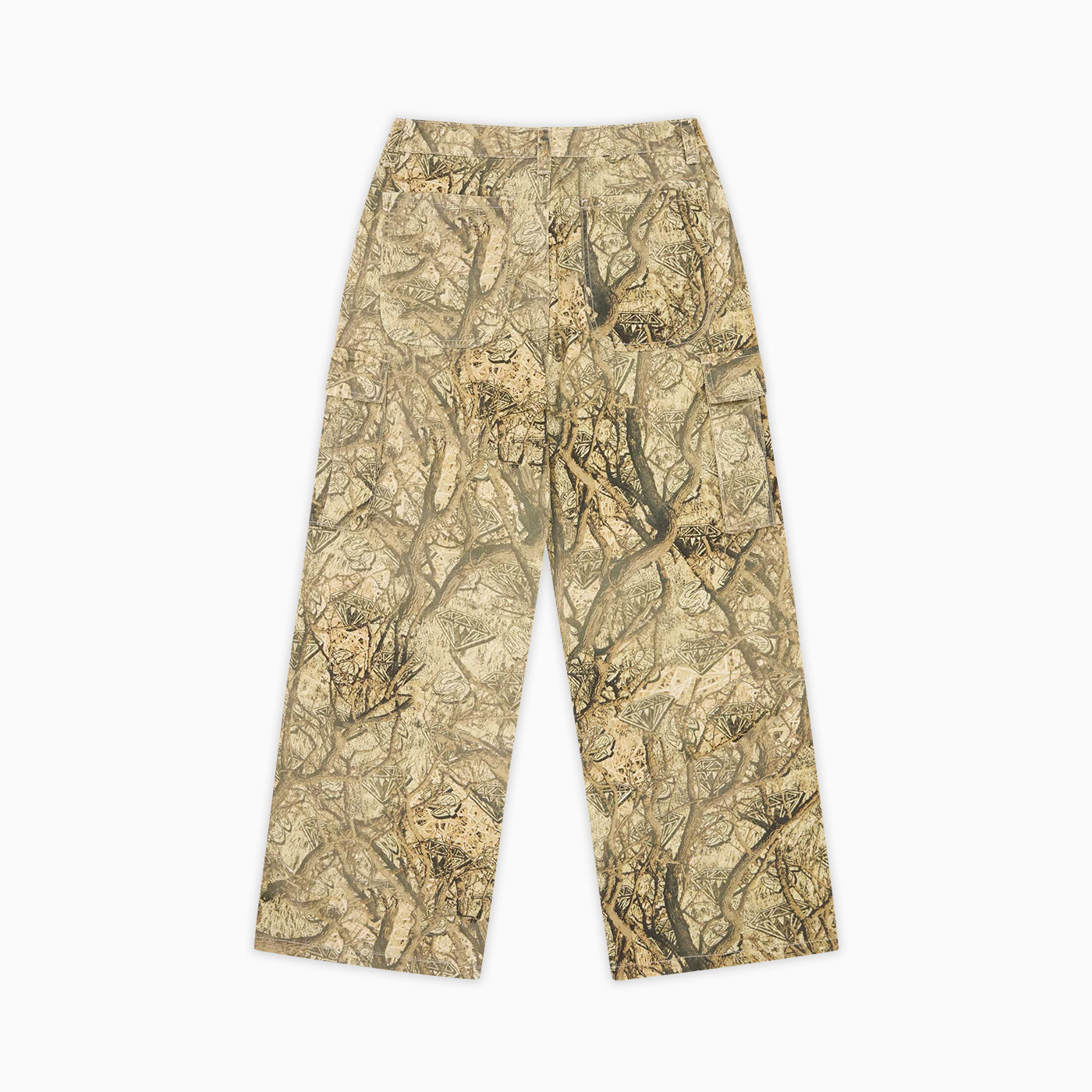 Billionaire boys club EU DIAMONDS & DOLLARS TREE CAMO CARGO PANTS