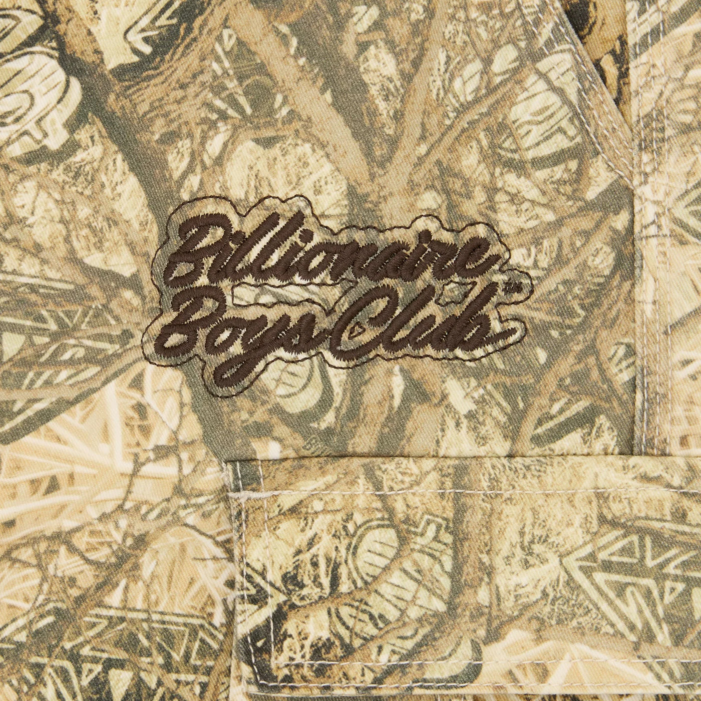 Billionaire boys club EU DIAMONDS & DOLLARS TREE CAMO CARGO PANTS