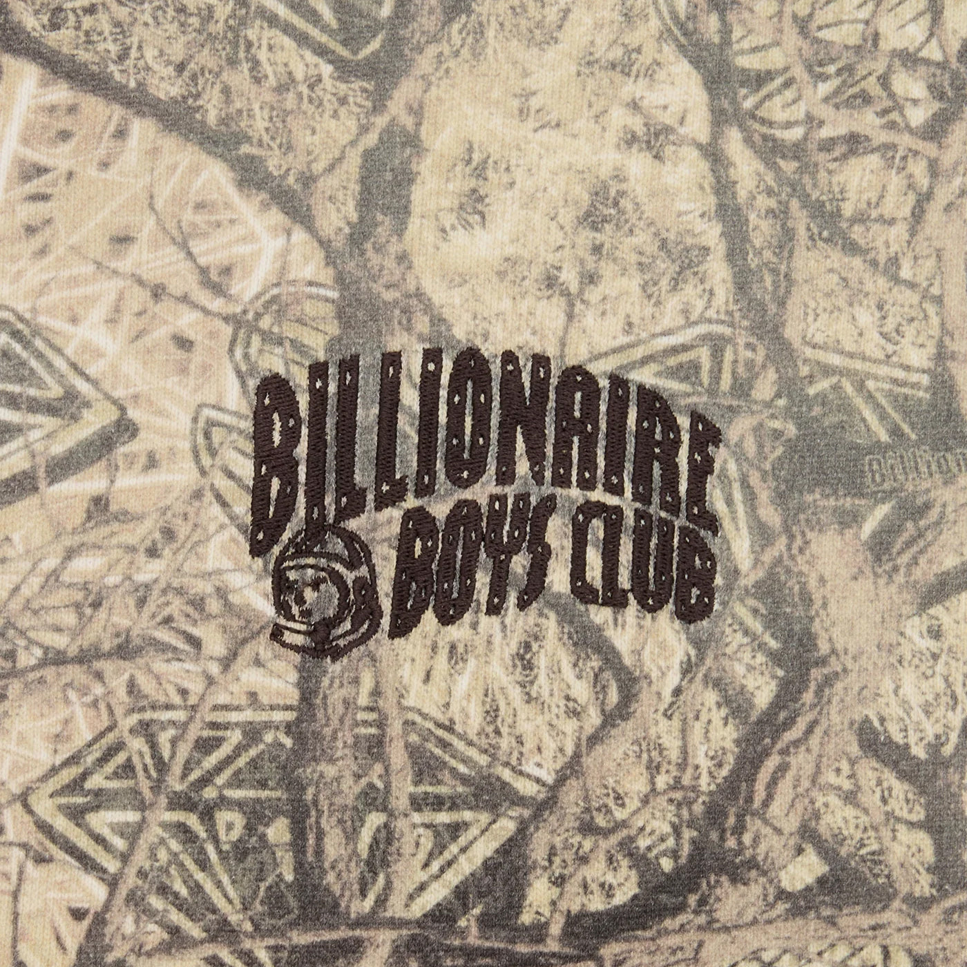 Billionaire boys club EU DIAMONDS & DOLLARS CAMO OVERSIZED ZIP THROUGH