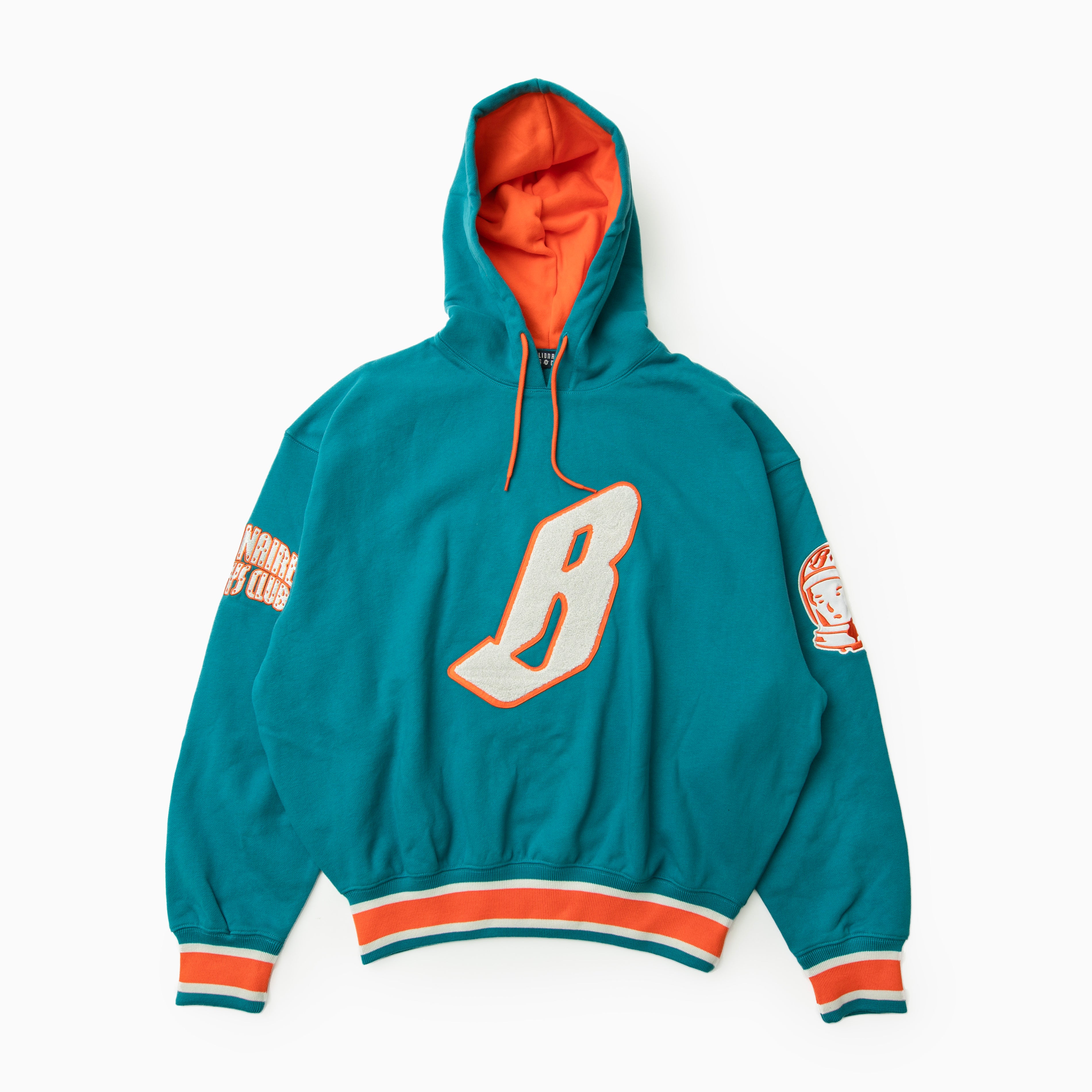 Billionaire boys club EU FLYING B CHENILLE OVERSIZED POPOVER HOOD