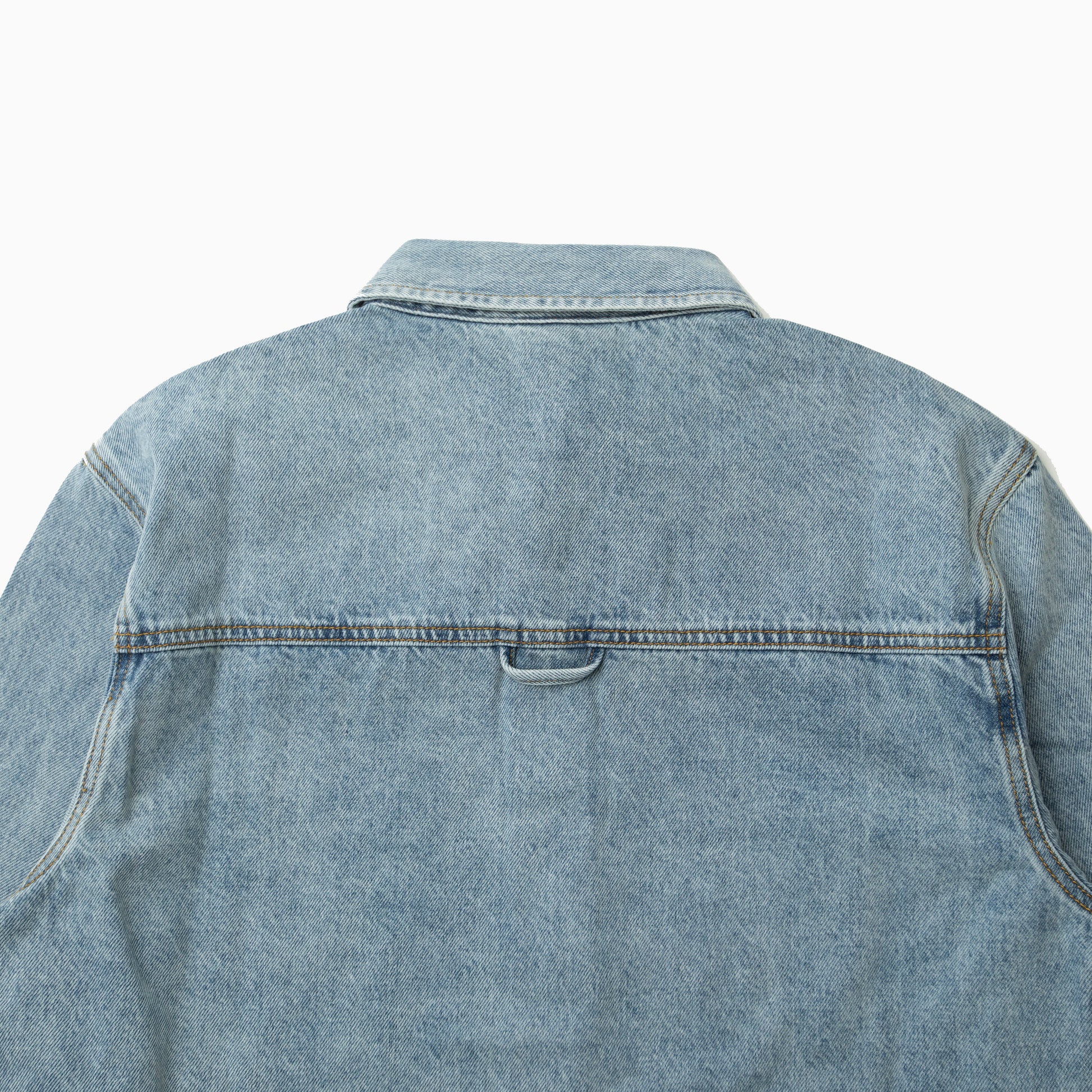 Billionaire boys club EU FADED ARCH LOGO LS DENIM SHIRT