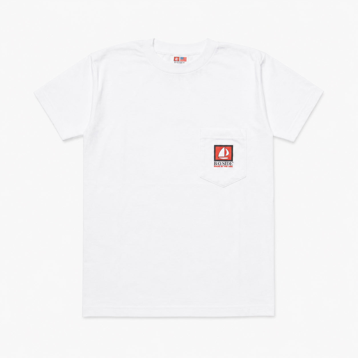 BAYSIDE LOGO POCKET TEE