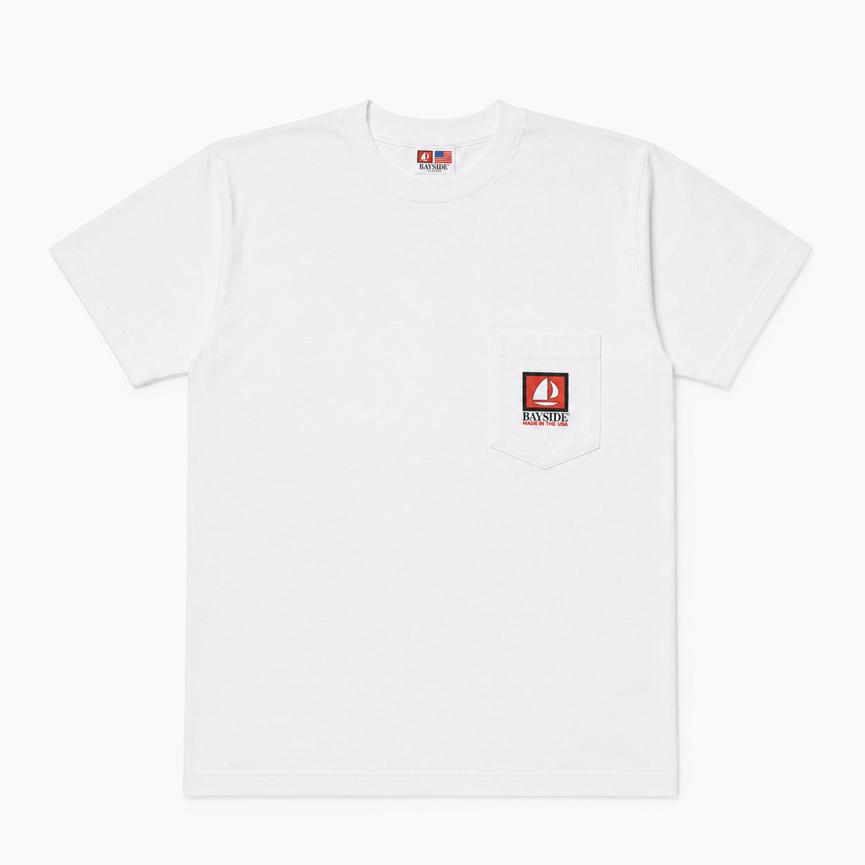 BAYSIDE LOGO POCKET TEE