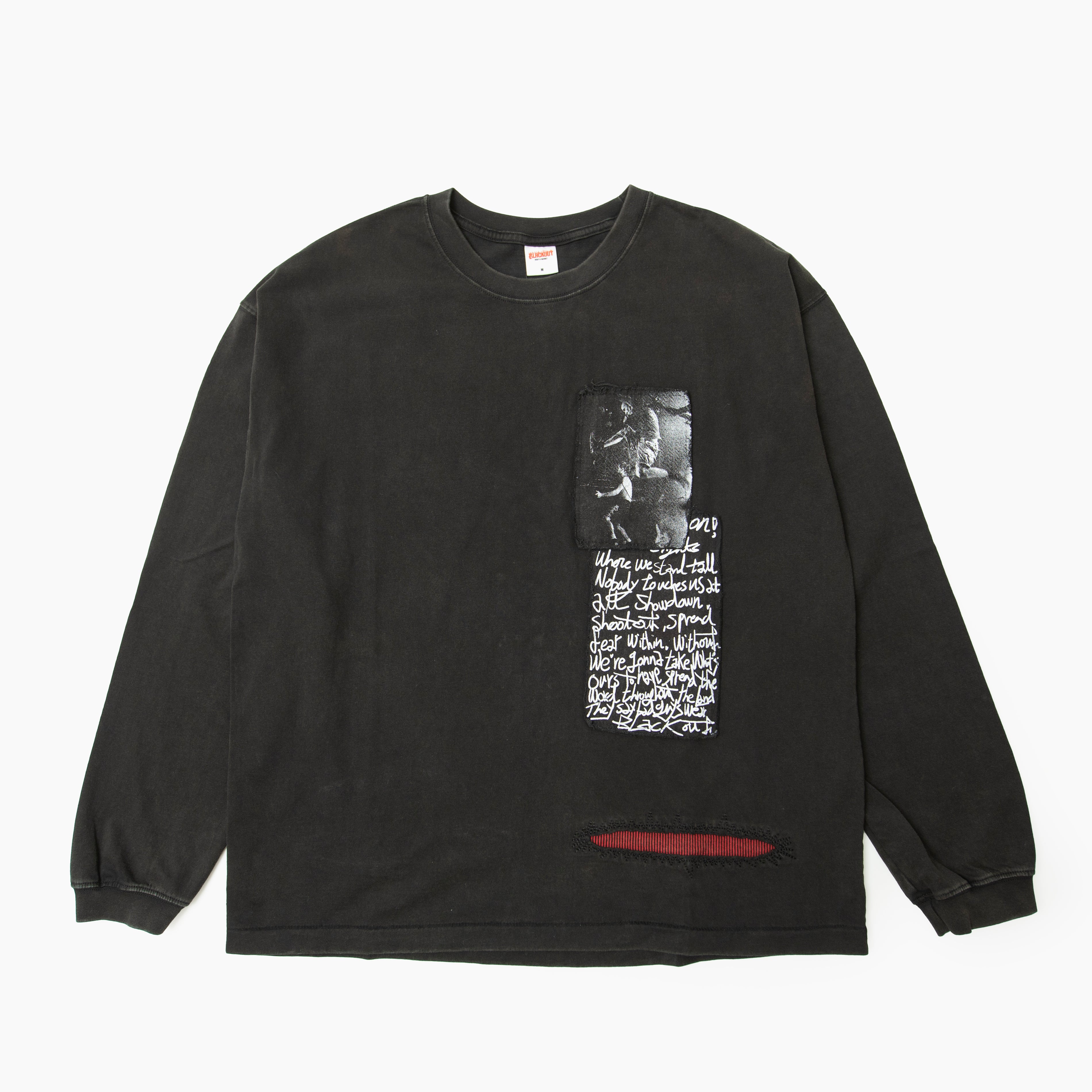BLACKOUT THRASH LONG SLEEVE BA26-SS1140