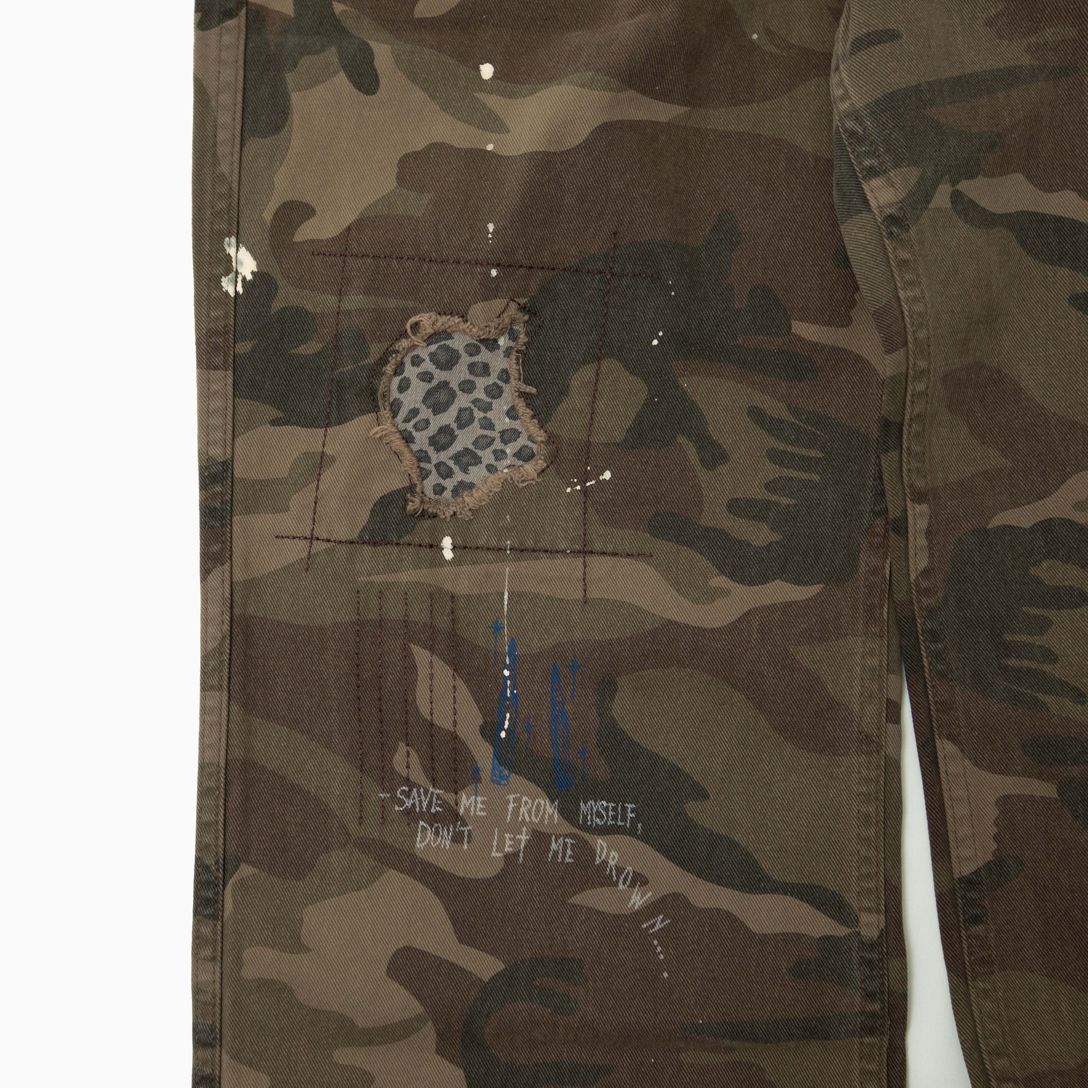 BLACKOUT scoop pants woodland BA26-SS1132