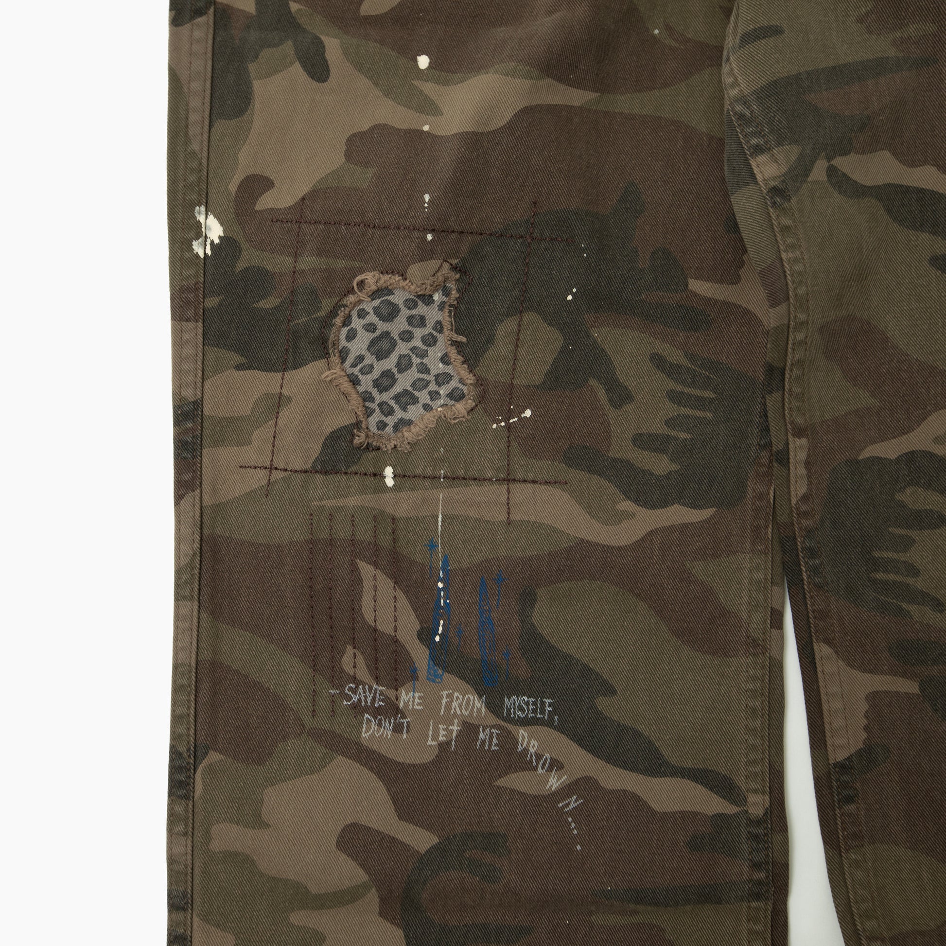 BLACKOUT scoop pants woodland BA26-SS1132