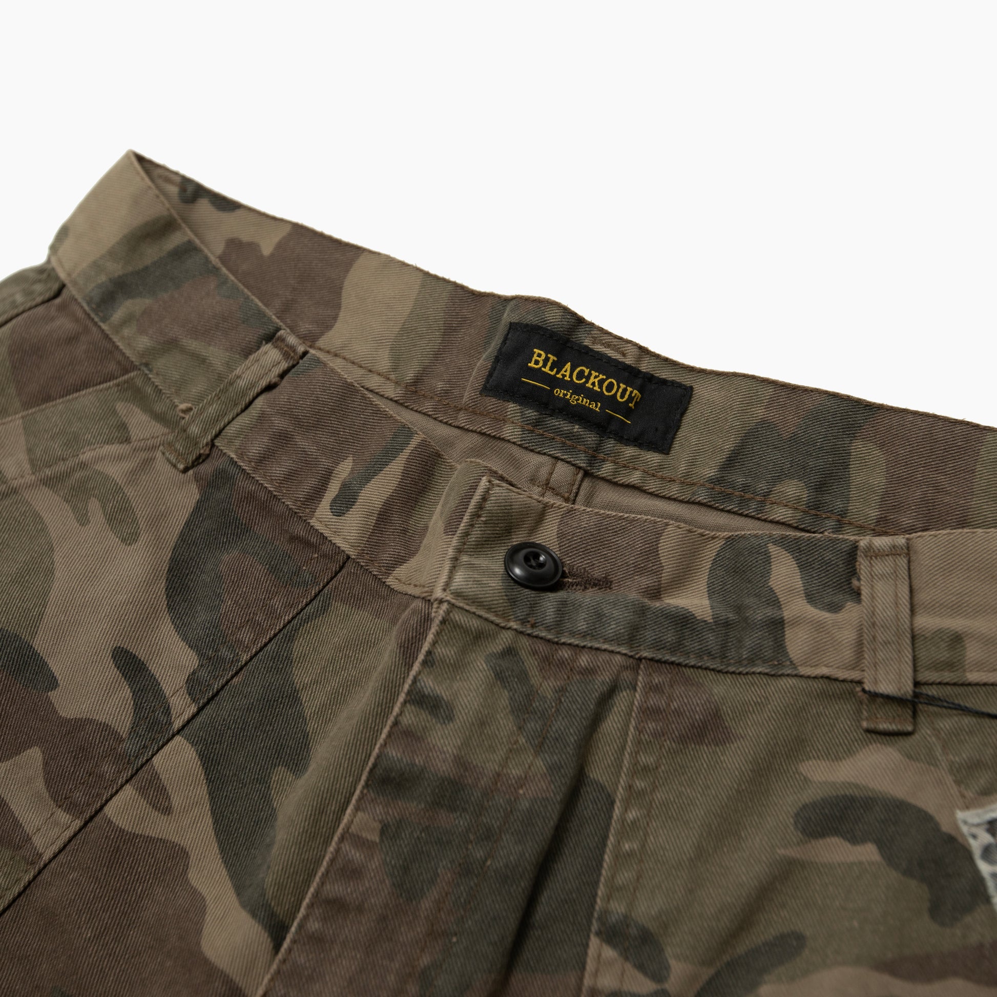 BLACKOUT scoop pants woodland BA26-SS1132