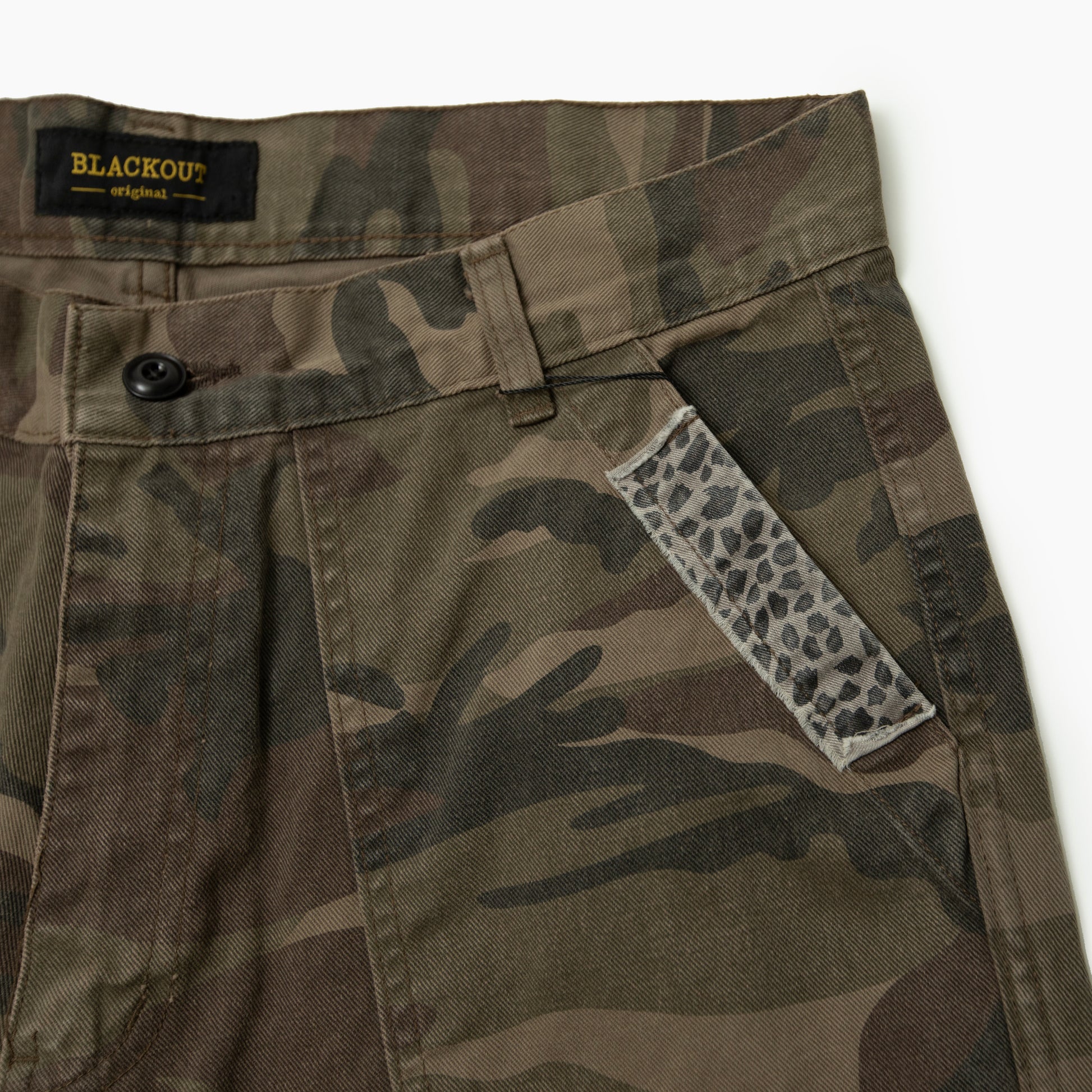 BLACKOUT scoop pants woodland BA26-SS1132