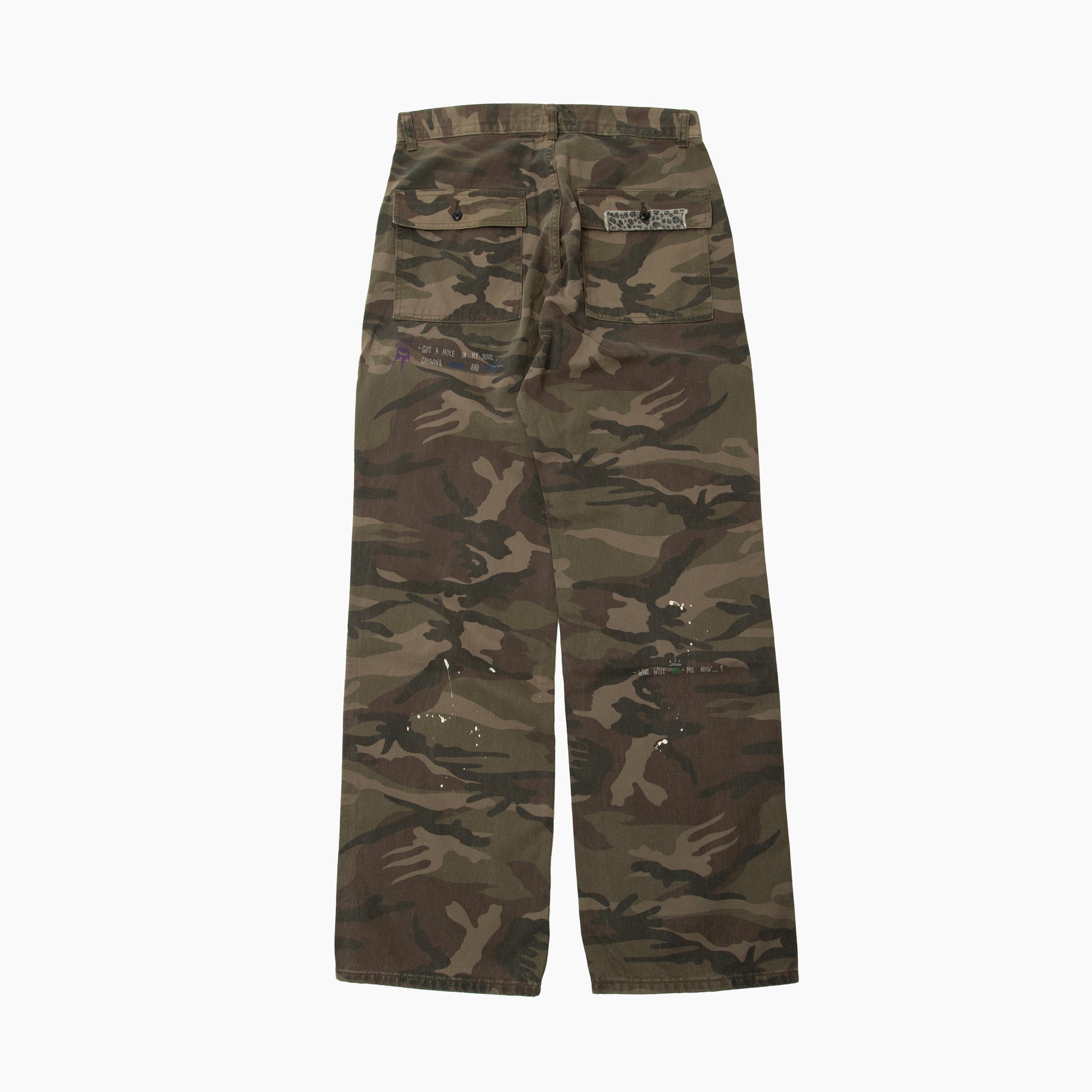 BLACKOUT scoop pants woodland BA26-SS1132