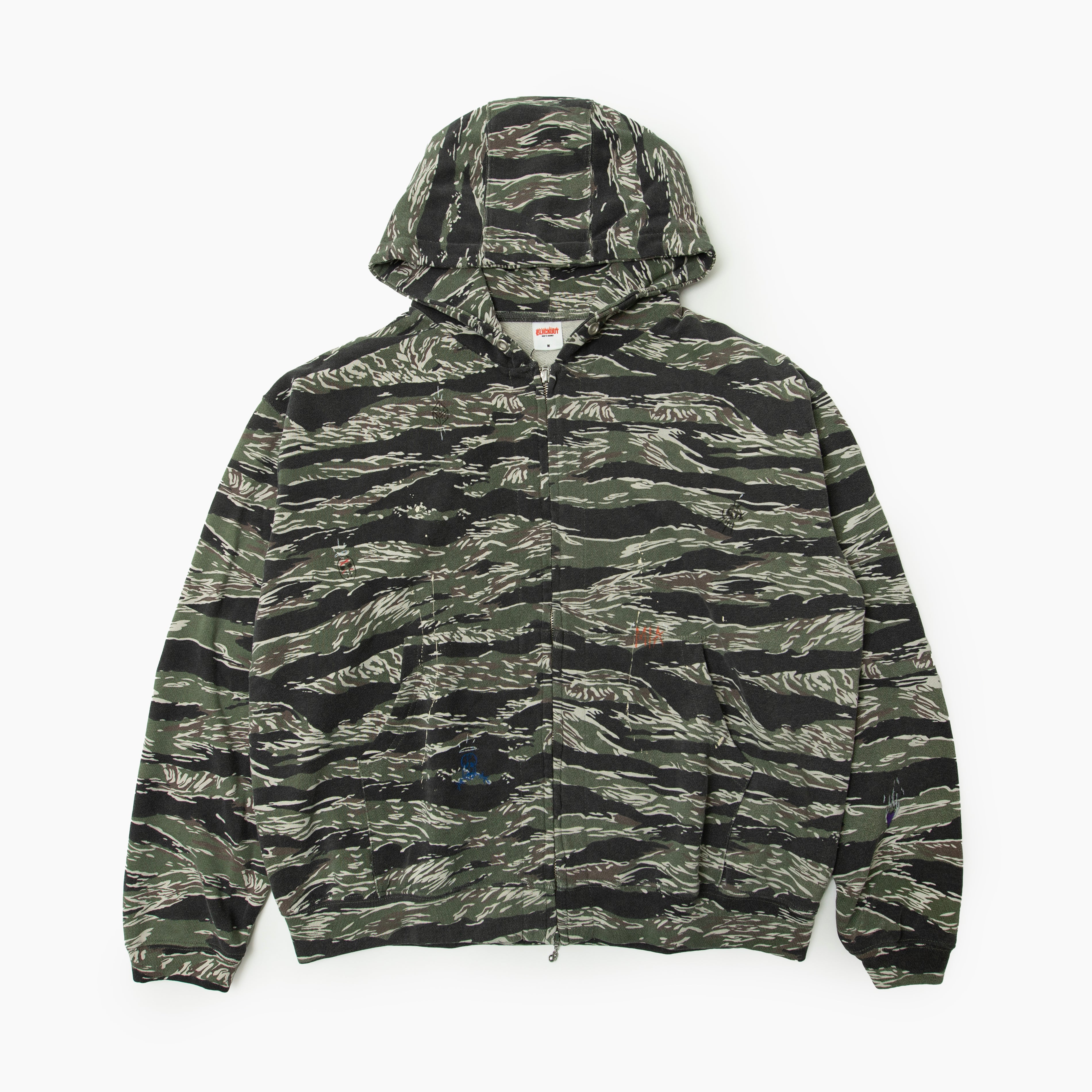BLACKOUT Tiger hood zip BA26-SS1131