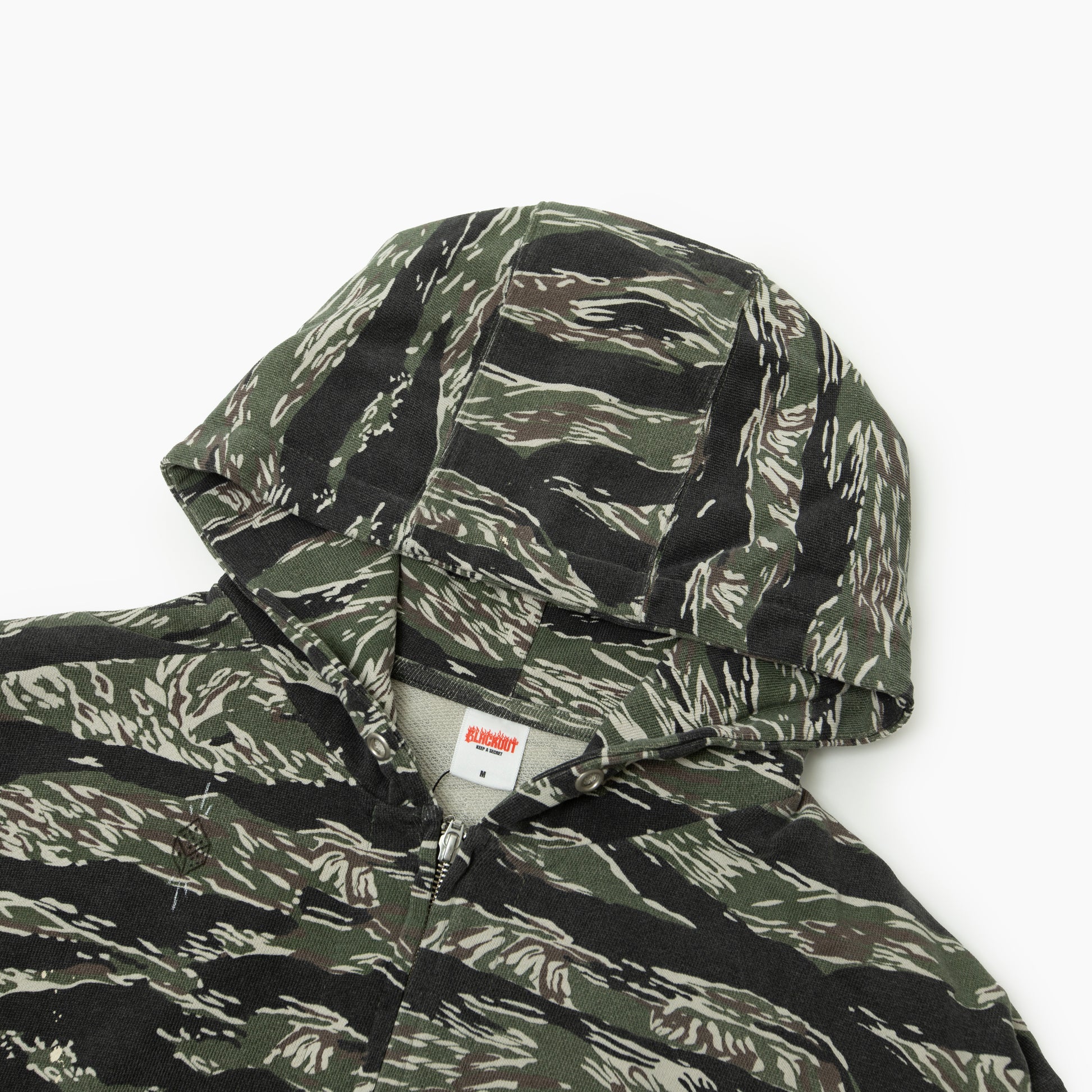 BLACKOUT Tiger hood zip BA26-SS1131