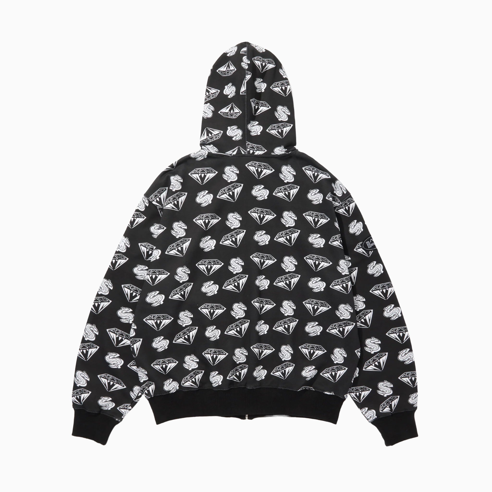 BILLIONIRE BOYS CLUB x MANASTASH FULL ZIP UP HOODIE D&D