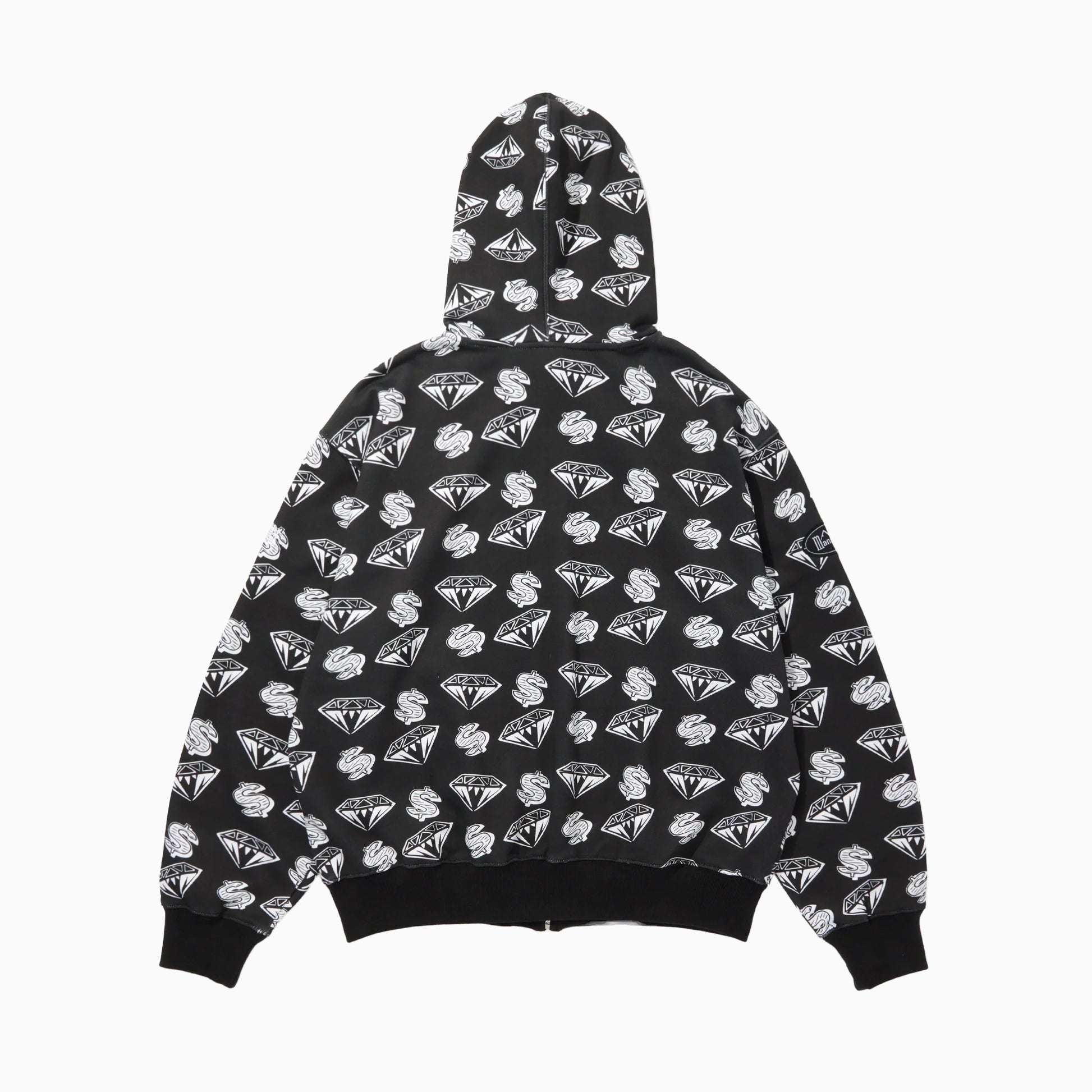 BILLIONIRE BOYS CLUB x MANASTASH FULL ZIP UP HOODIE D&D