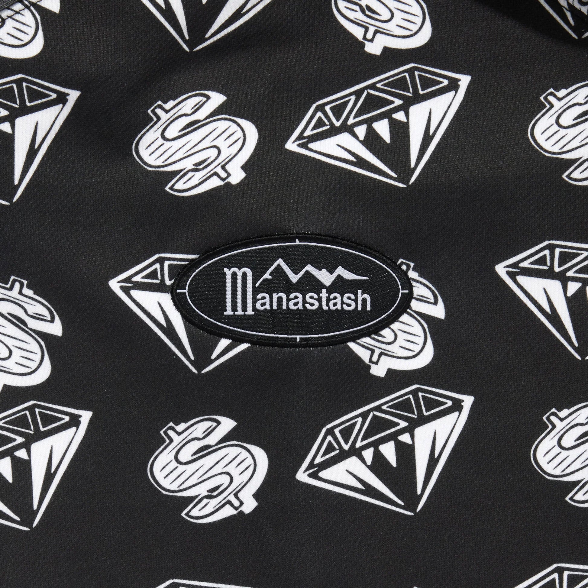 BILLIONIRE BOYS CLUB x MANASTASH FULL ZIP UP HOODIE D&D