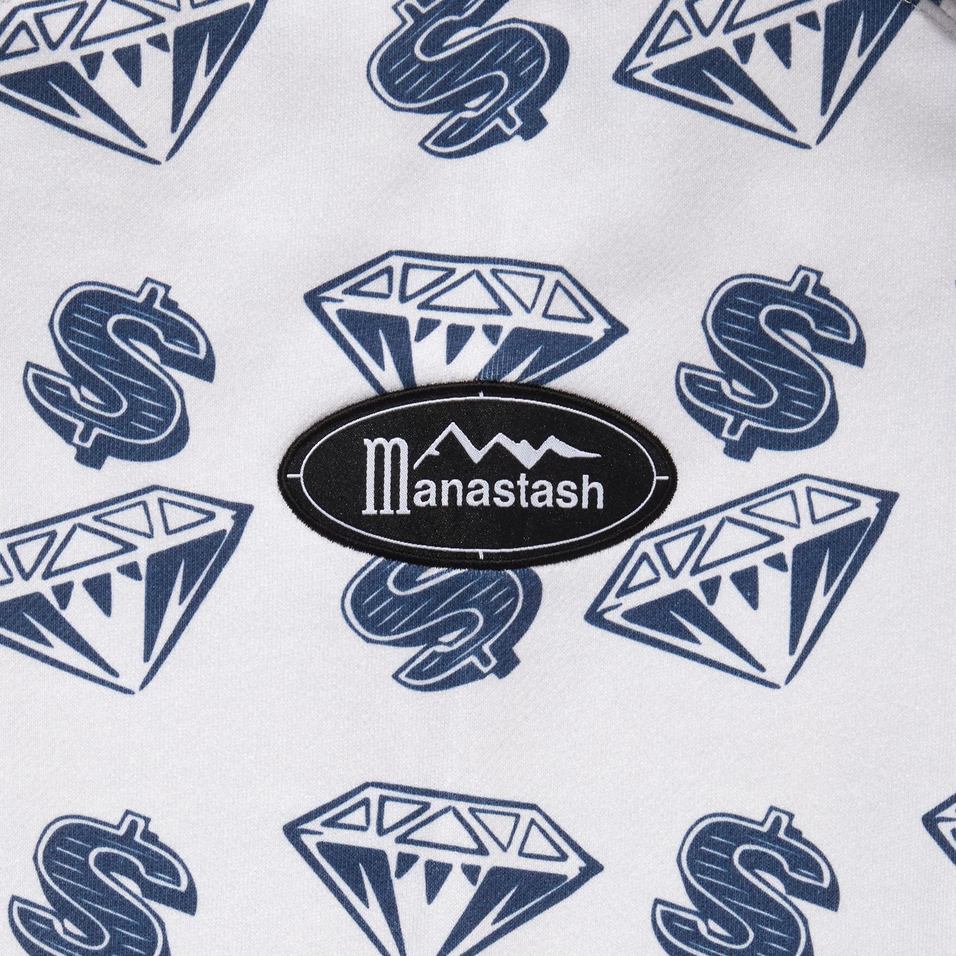 BILLIONIRE BOYS CLUB x MANASTASH FULL ZIP UP HOODIE D&D