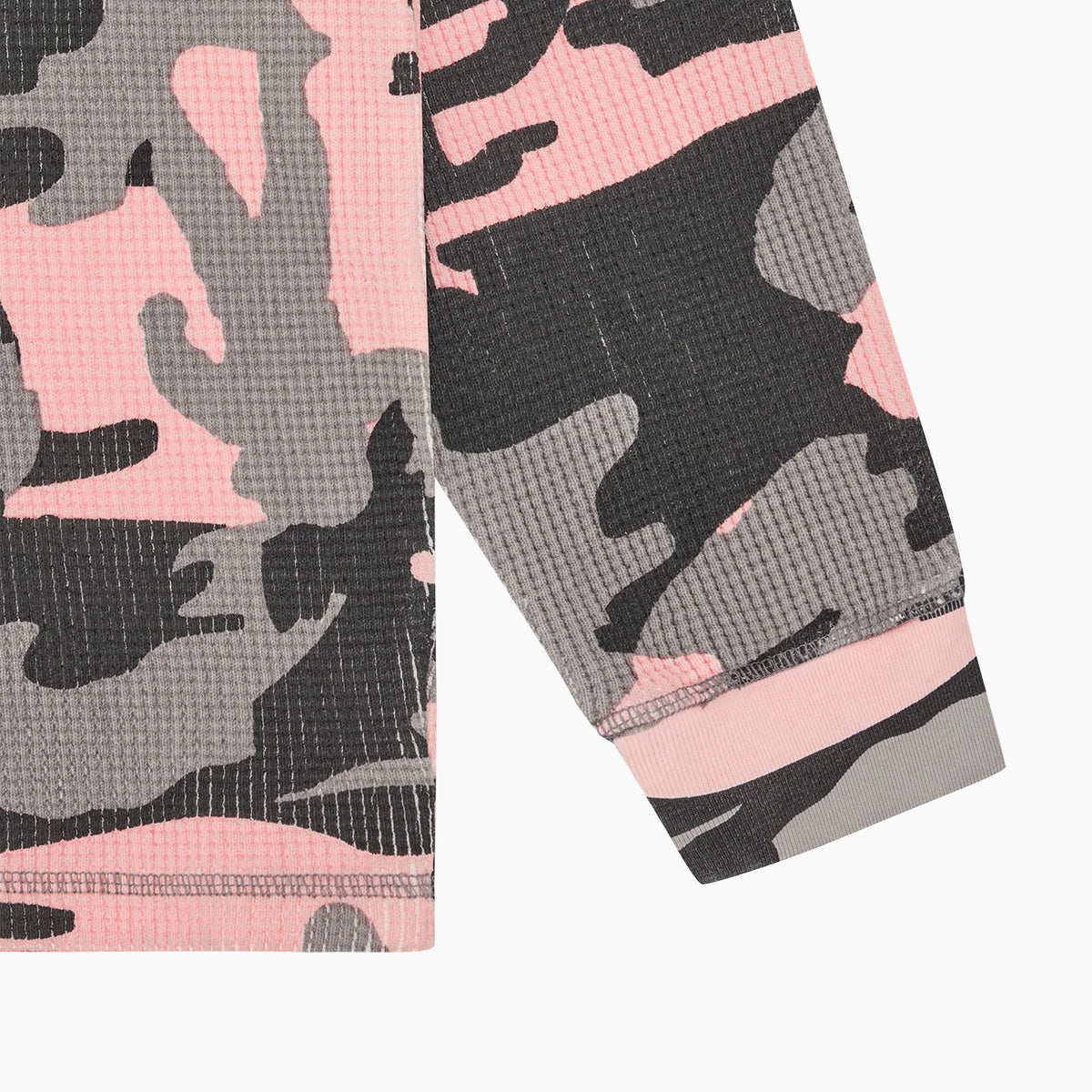 Billionaire Boys Club EU STENCIL ARCH LOGO WAFFLE LS T-SHIRT