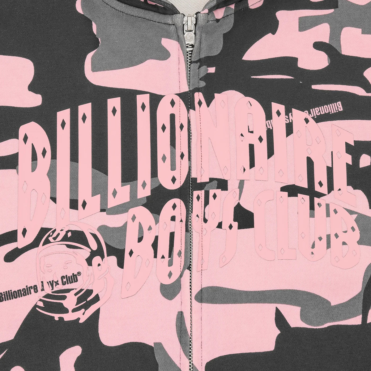 Billionaire Boys Club EU ARCH LOGO CAMO ZIP THROUGH HOOD
