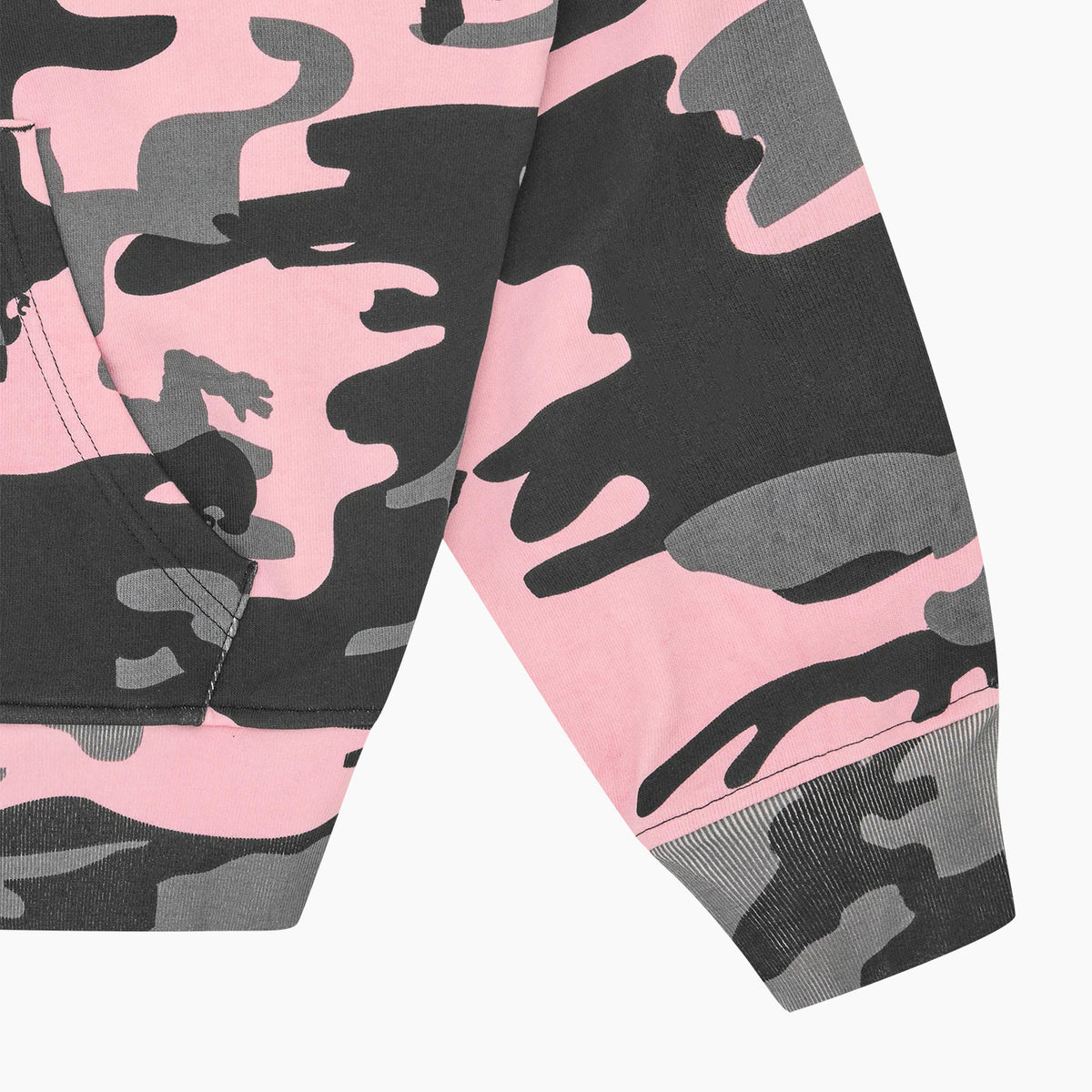 Billionaire Boys Club EU ARCH LOGO CAMO ZIP THROUGH HOOD