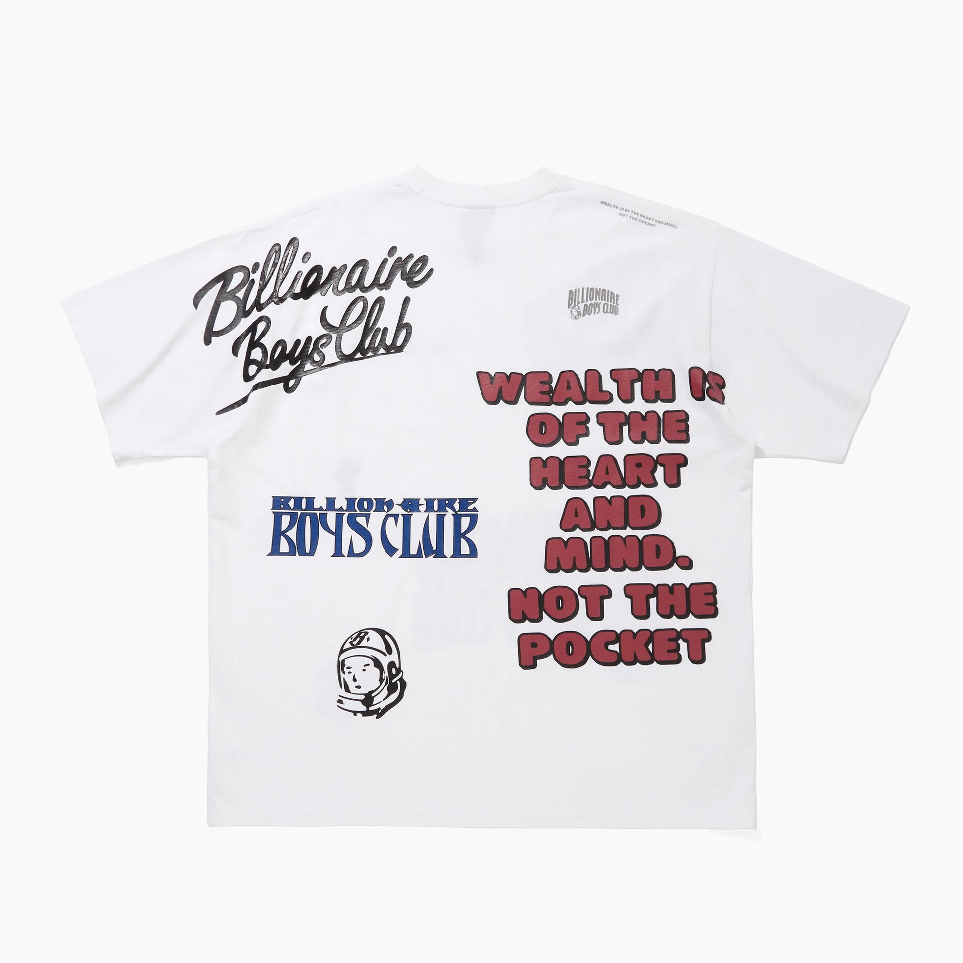 Billionaire Boys Club GARMENT DYE COTTON T-SHIRT SCRAP (Japan exclusive)