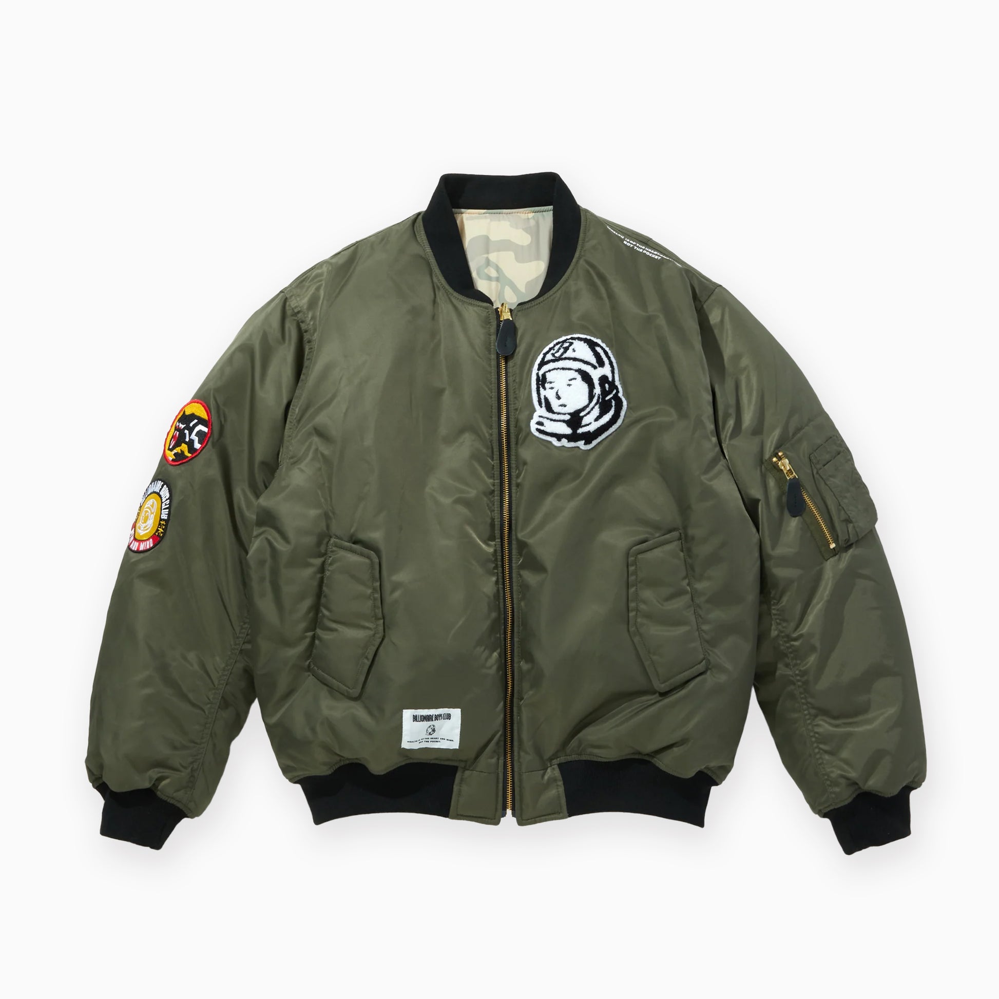 Billionaire Boys Club Japan exclusive REVERSIBLE NYLON MA-1