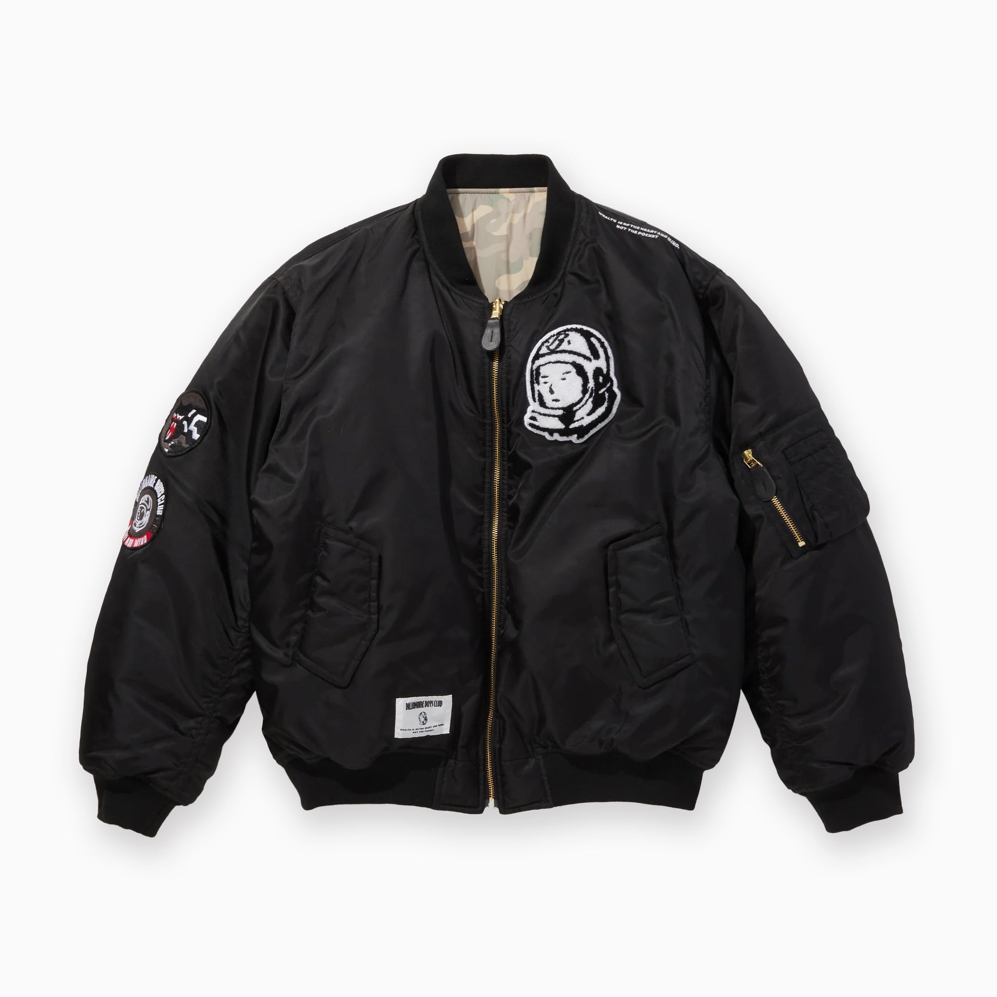 Billionaire Boys Club Japan exclusive REVERSIBLE NYLON MA-1