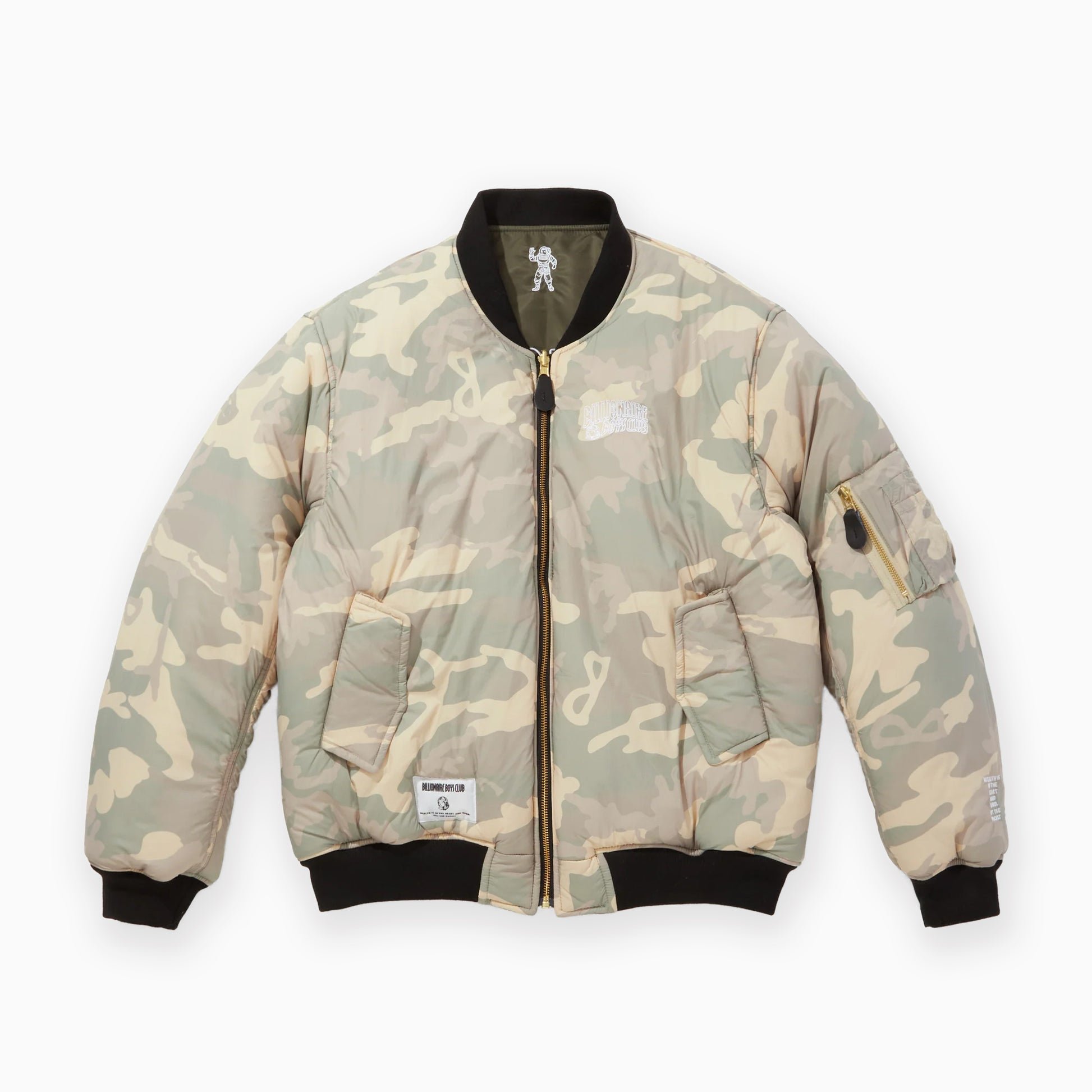 Billionaire Boys Club Japan exclusive REVERSIBLE NYLON MA-1