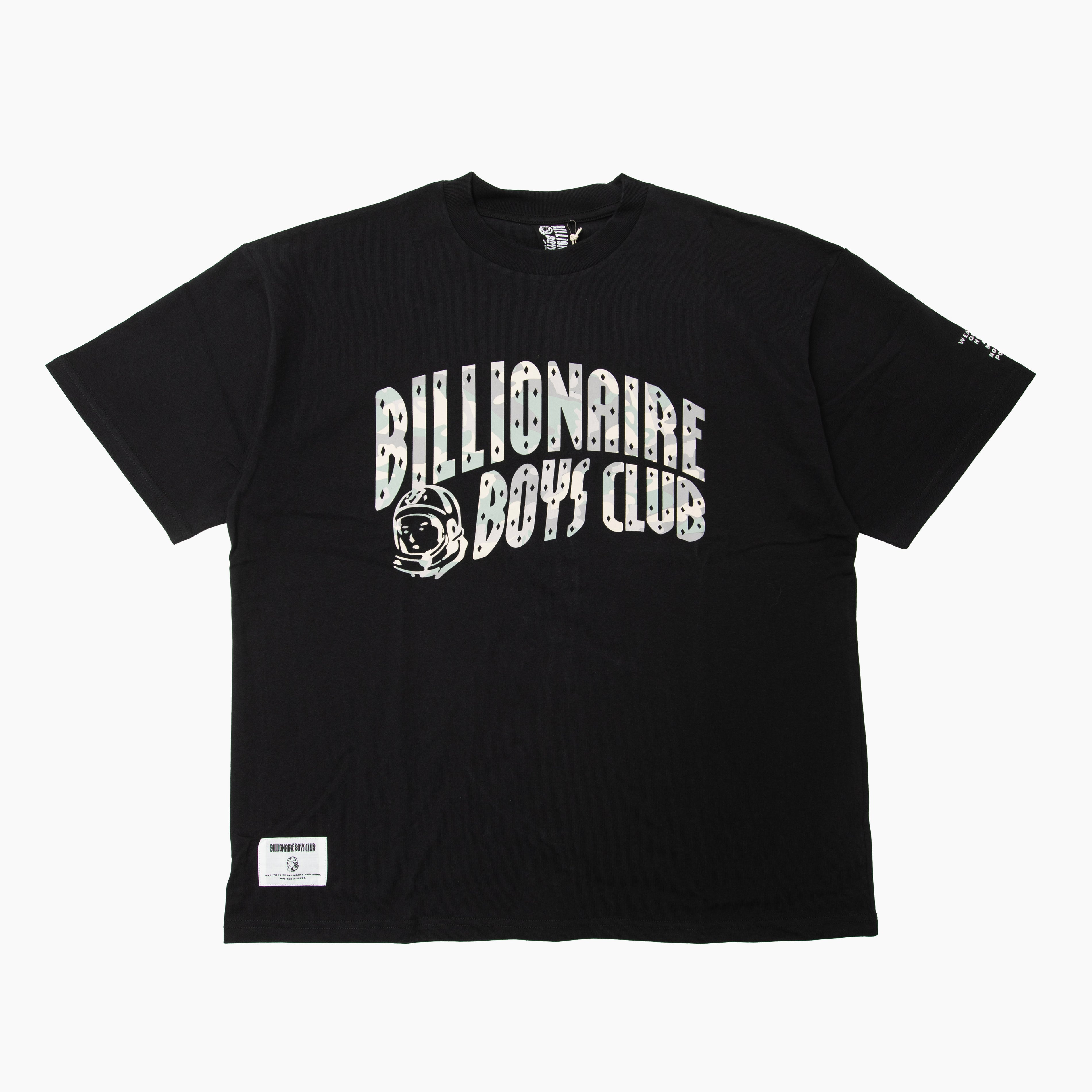 Billionaire Boys Club COTTON T-SHIRT_B CAMO ARCH LOGO