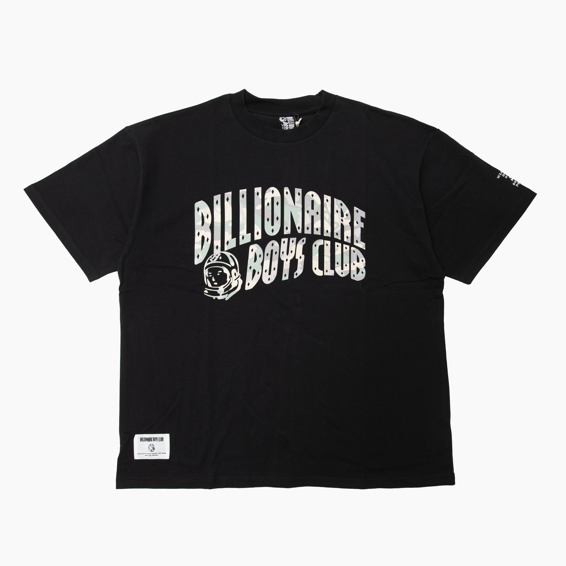 Billionaire Boys Club COTTON T-SHIRT_B CAMO ARCH LOGO
