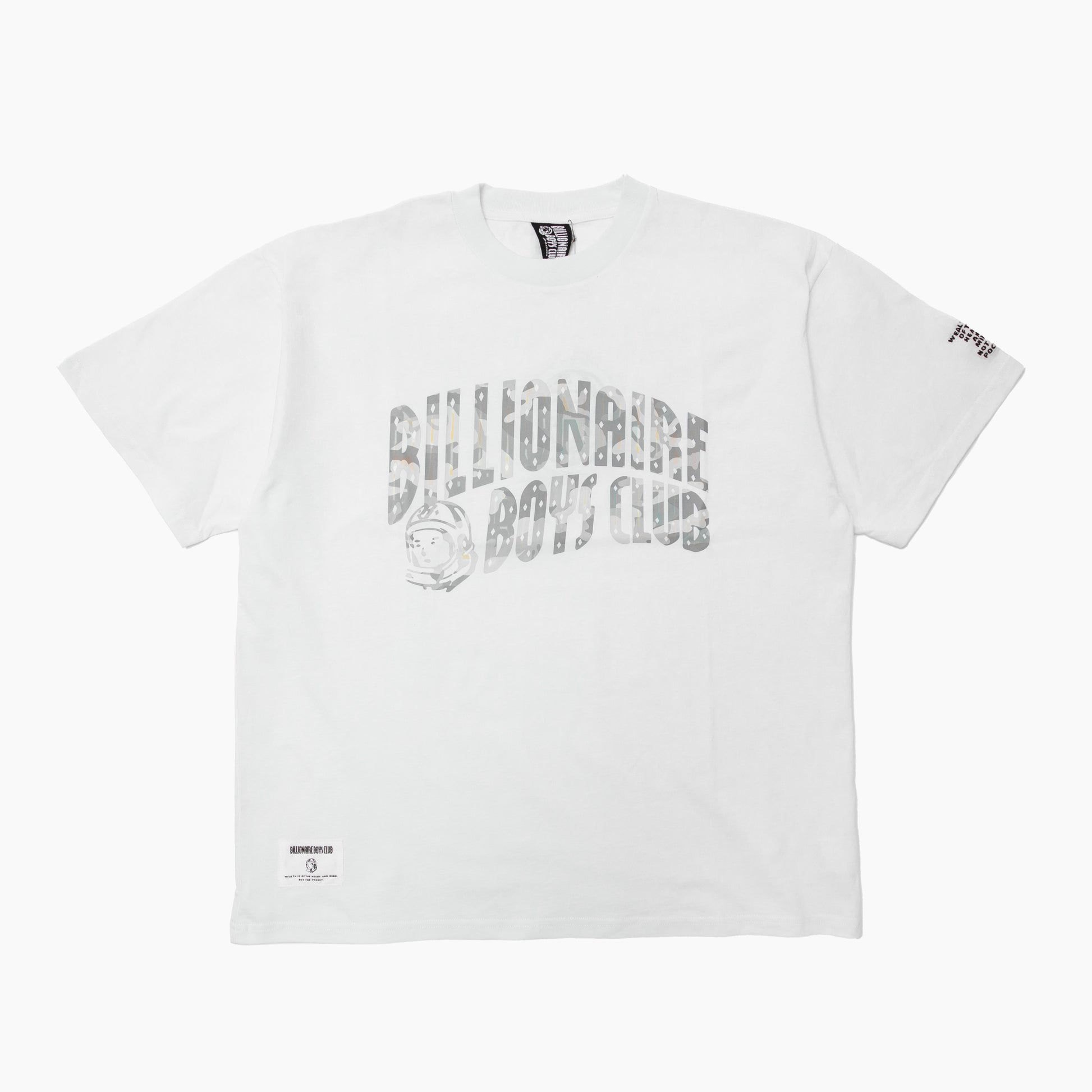 Billionaire Boys Club COTTON T-SHIRT_B CAMO ARCH LOGO