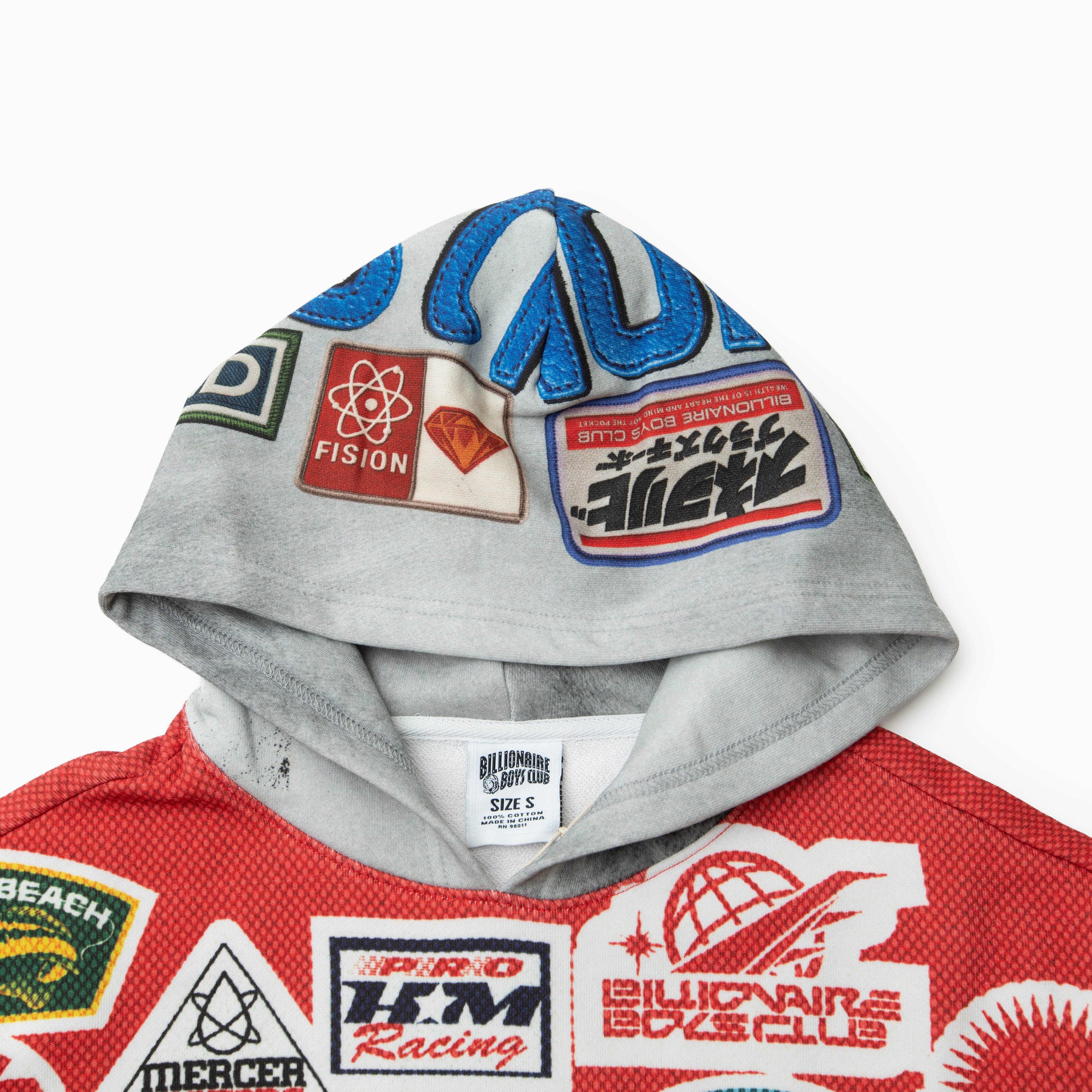 Billionaire Boys Club MOTO PRINT HYBRID HOODIE パーカー | 原宿