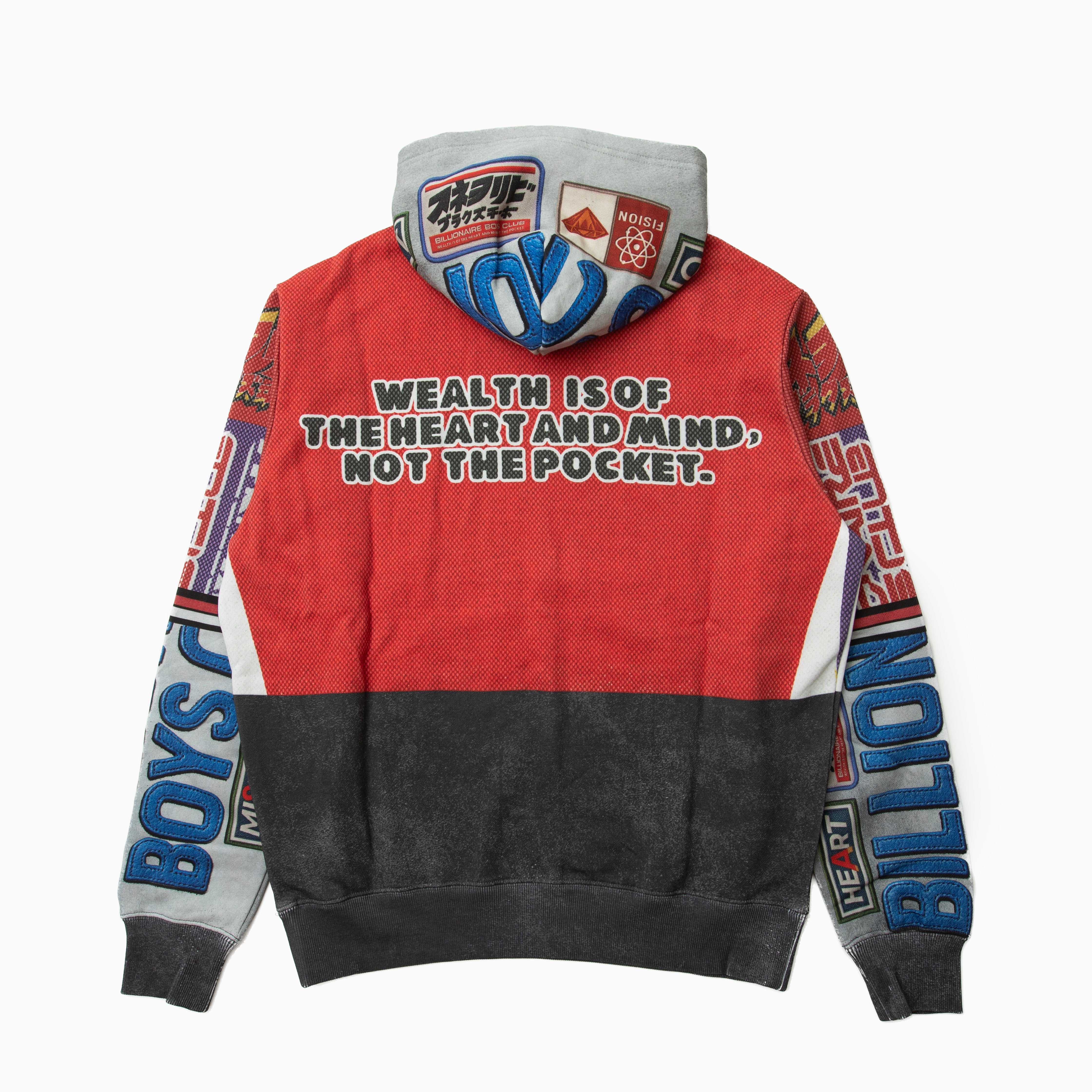 Billionaire Boys Club MOTO PRINT HYBRID HOODIE パーカー | 原宿