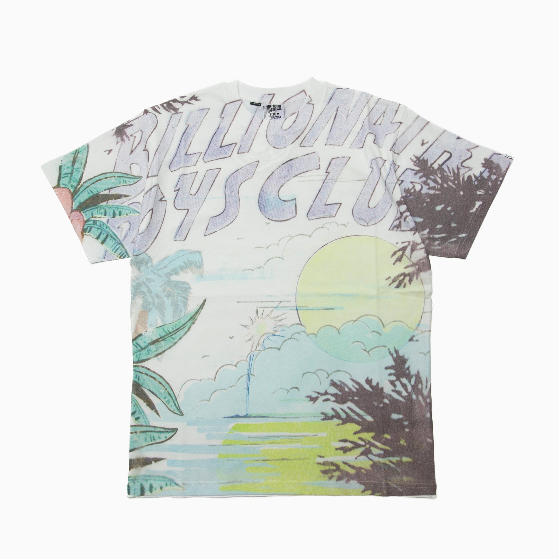 Billionaire Boys Club BB SUNRISE ENZYME WASH OVERSIZED T-SHIRT