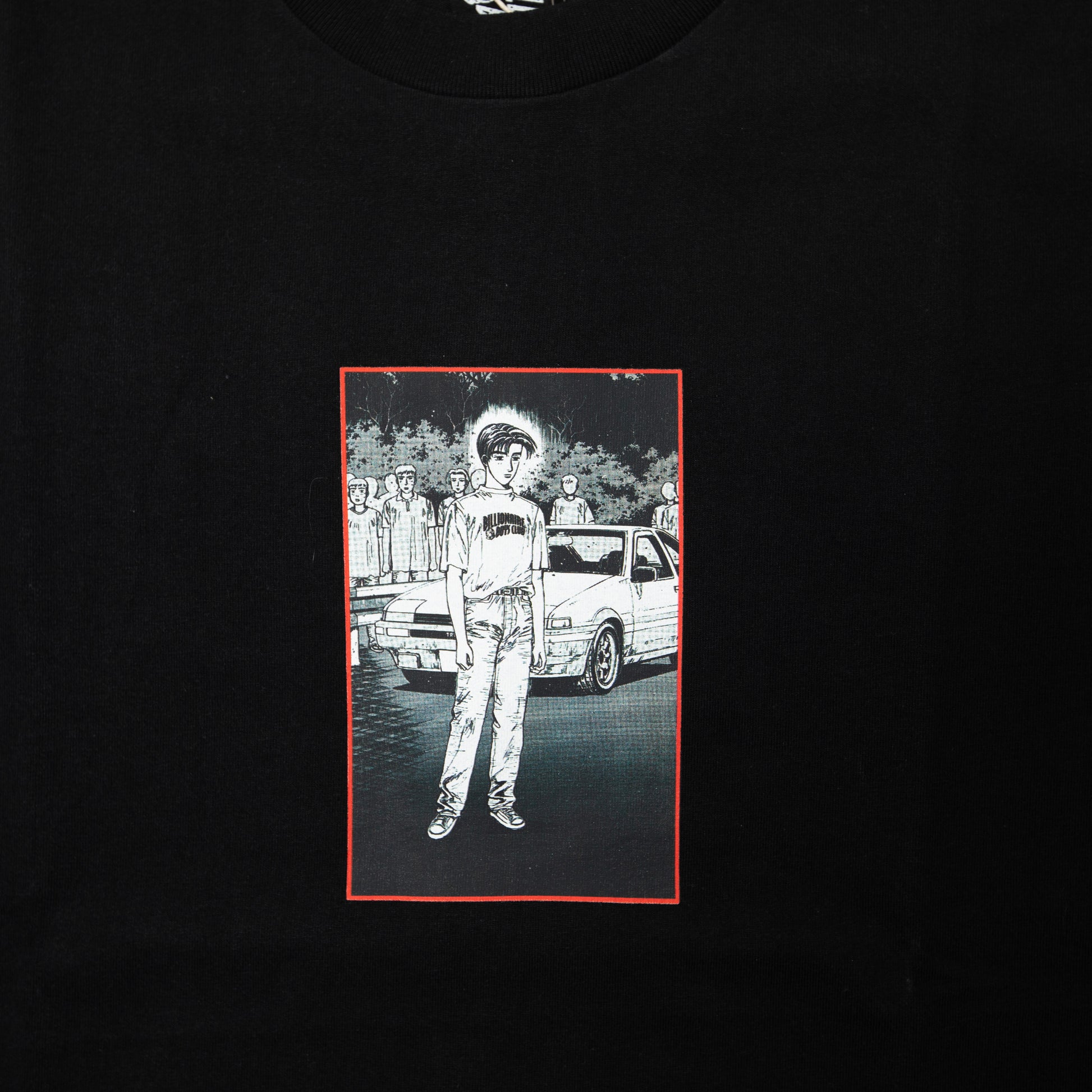 BILLIONAIRE BOYS CLUB x INITIAL D COTTON T-SHIRT #1