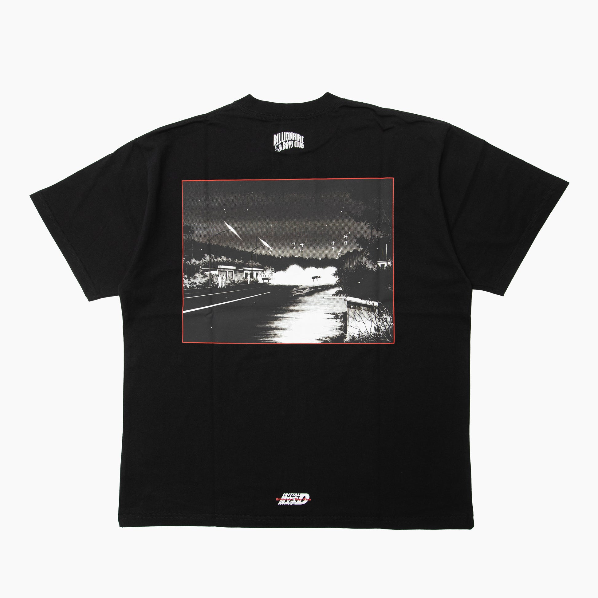 BILLIONAIRE BOYS CLUB x INITIAL D COTTON T-SHIRT #1