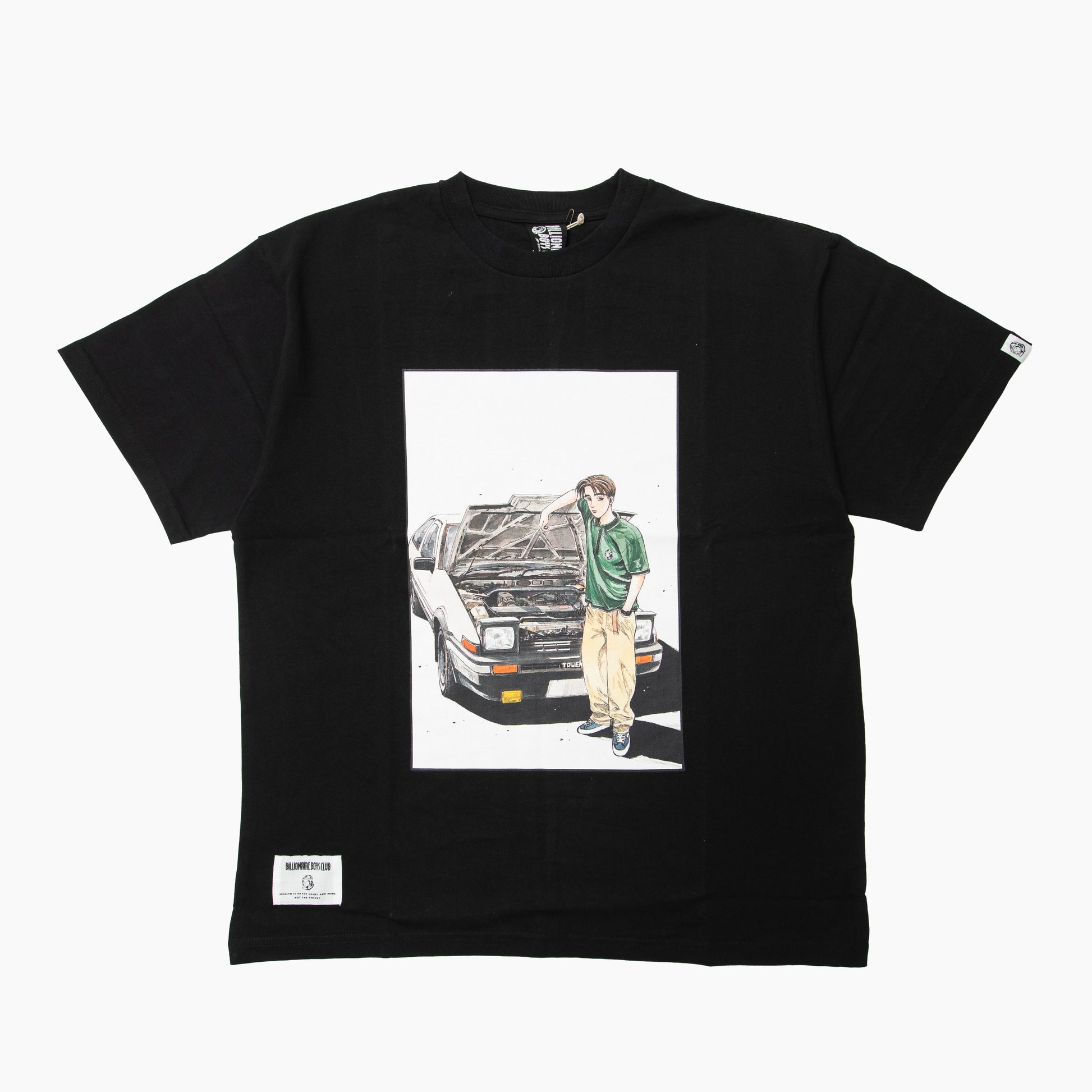 BILLIONAIRE BOYS CLUB x INITIAL D COTTON T-SHIRT #2