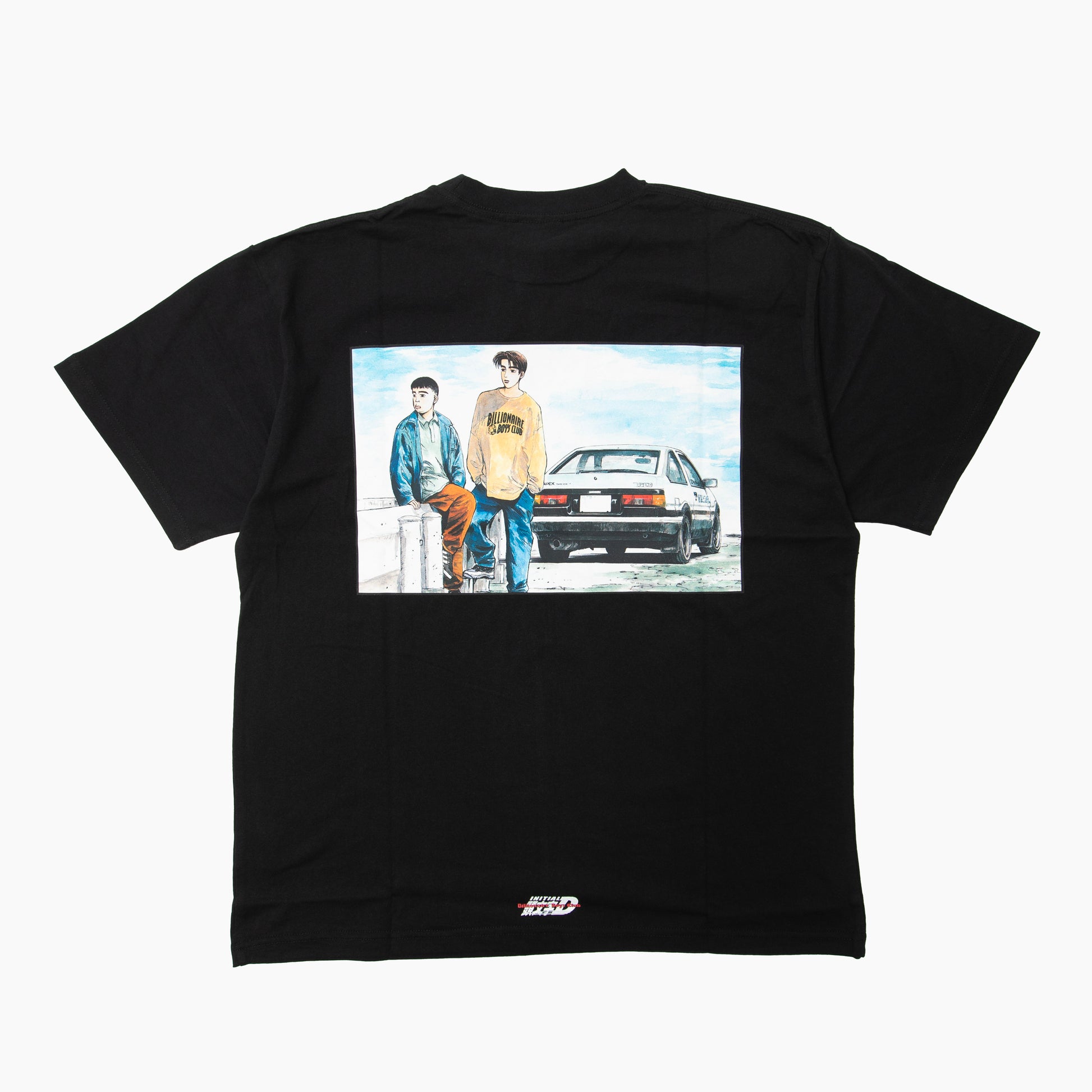 BILLIONAIRE BOYS CLUB x INITIAL D COTTON T-SHIRT #2