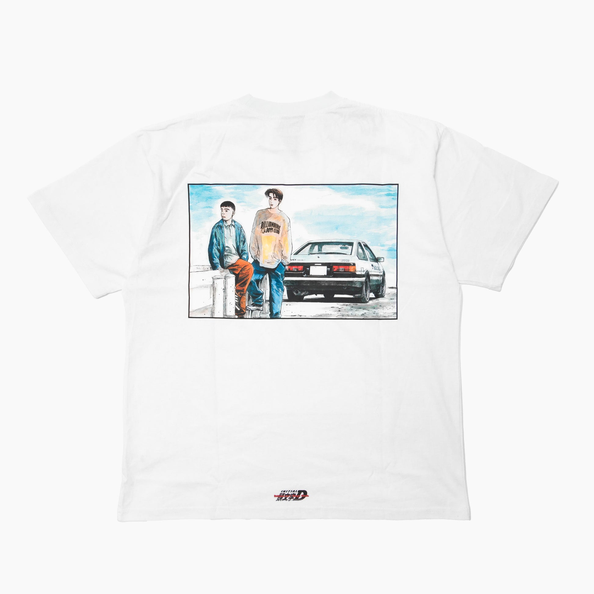 BILLIONAIRE BOYS CLUB x INITIAL D COTTON T-SHIRT #2