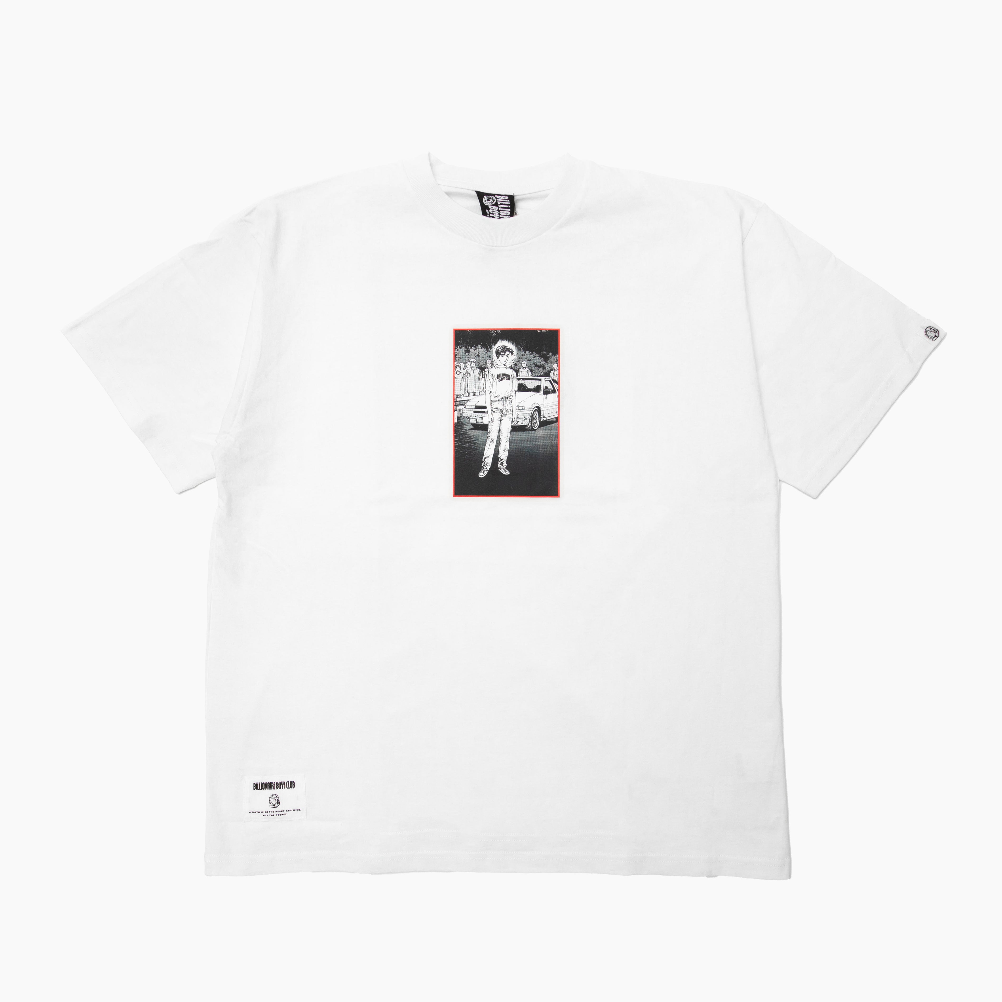 BILLIONAIRE BOYS CLUB x INITIAL D COTTON T-SHIRT #1