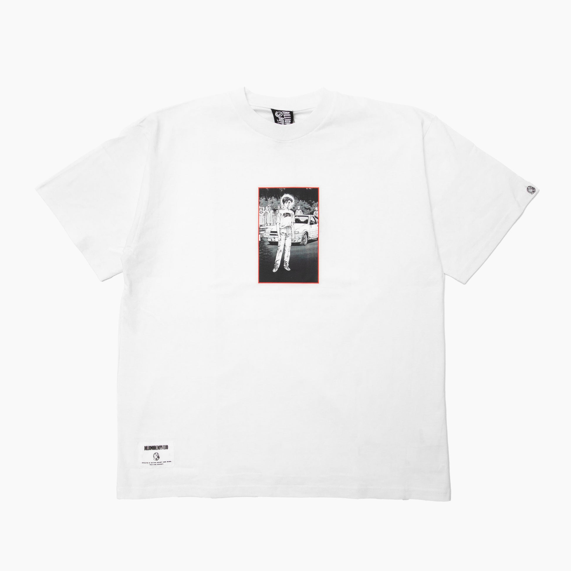 BILLIONAIRE BOYS CLUB x INITIAL D COTTON T-SHIRT #1