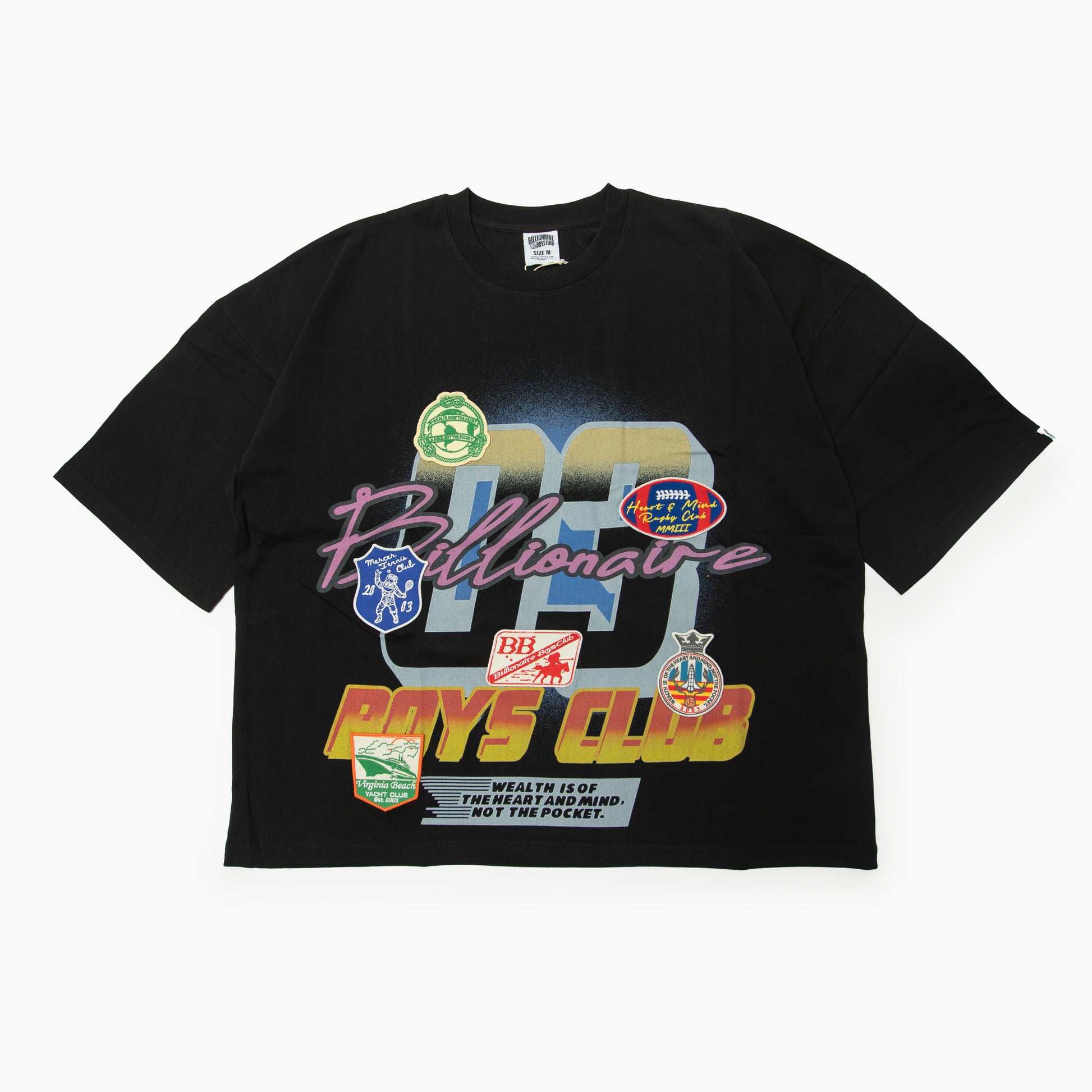 Billionaire Boys Club BB CLUBS WASHED OVERSIZED BOX FIT T-SHIRT 861-6311