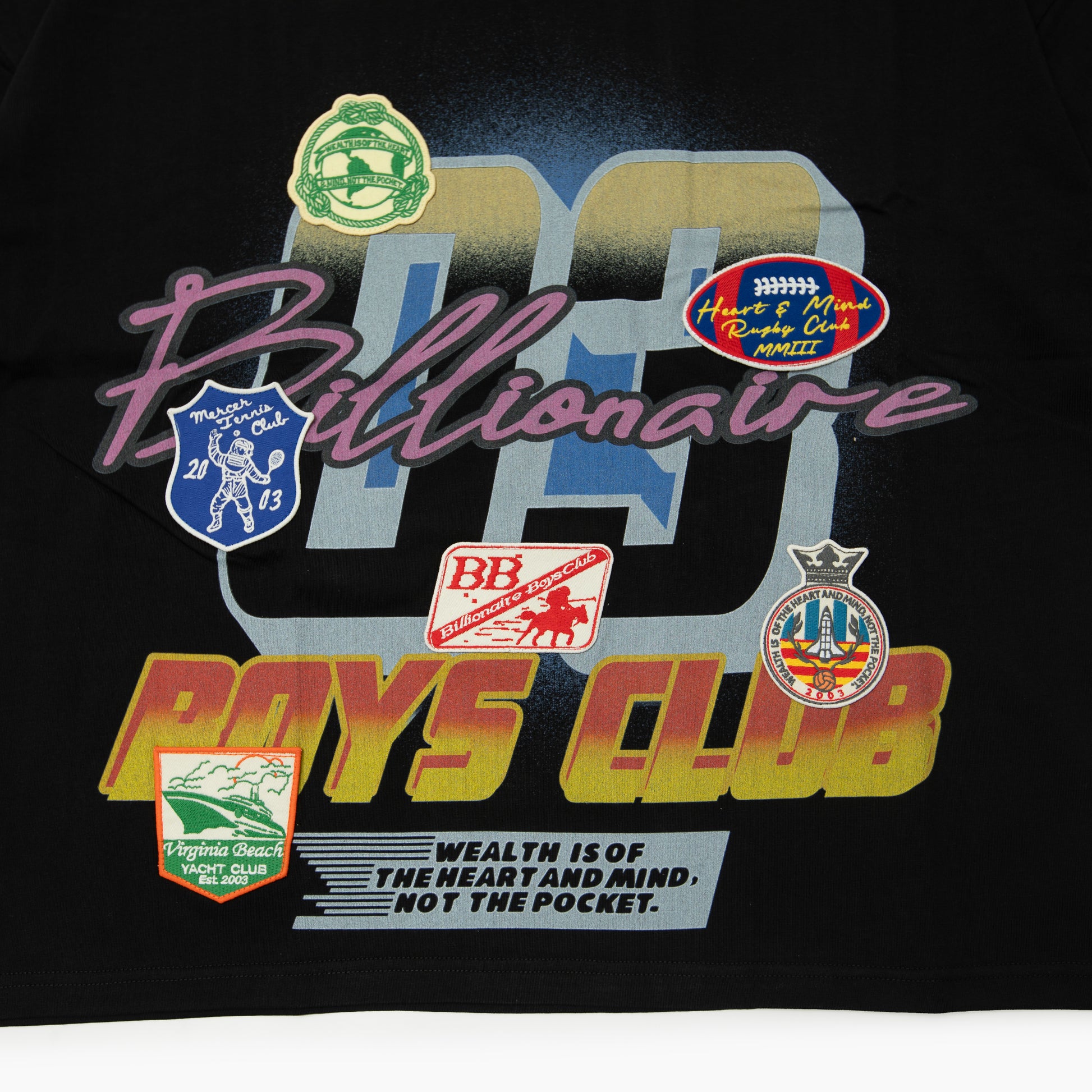 Billionaire Boys Club BB CLUBS WASHED OVERSIZED BOX FIT T-SHIRT 861-6311