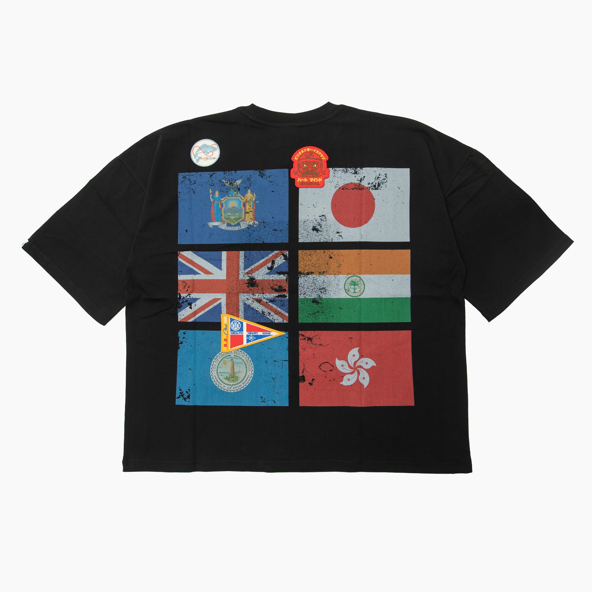 Billionaire Boys Club BB CLUBS WASHED OVERSIZED BOX FIT T-SHIRT 861-6311