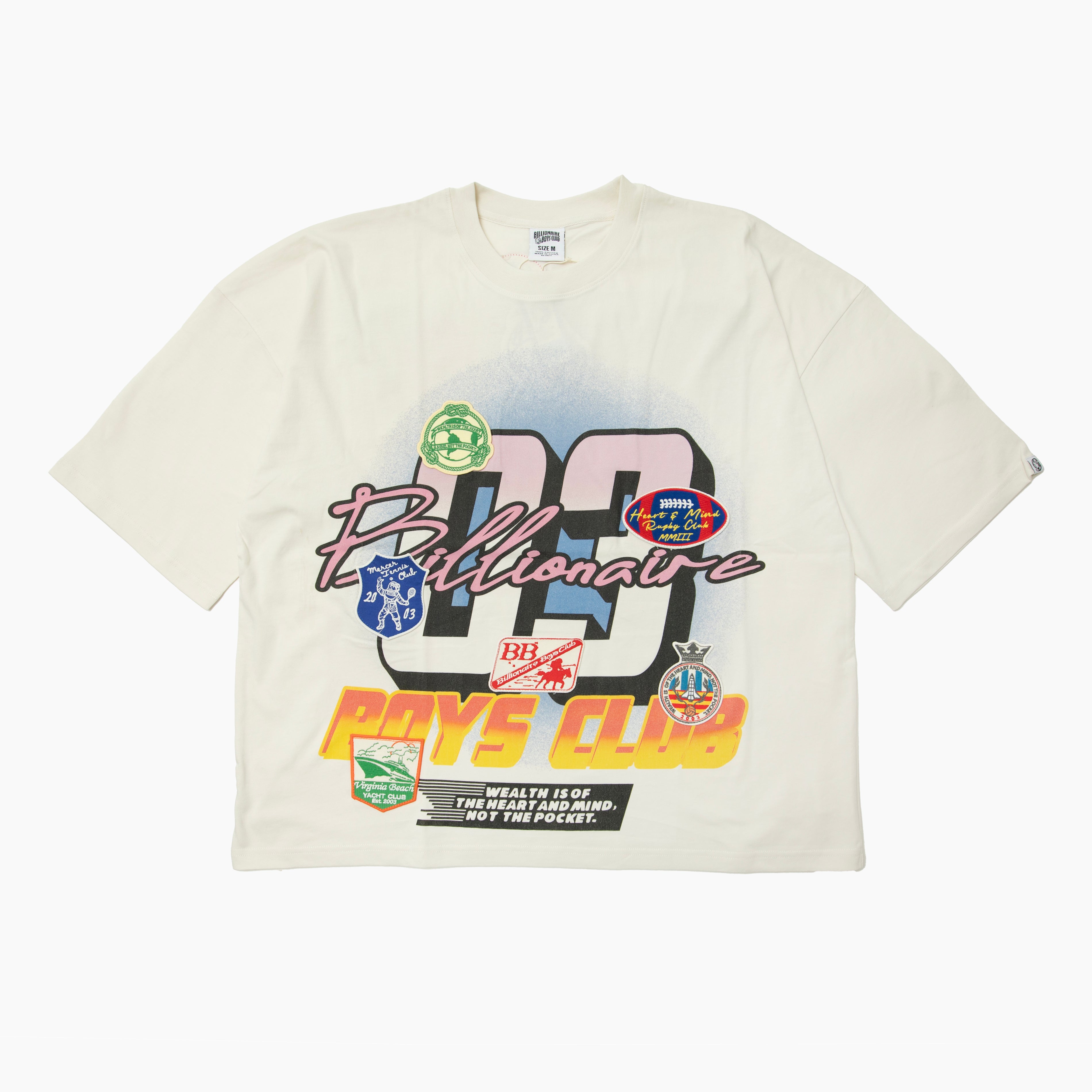 Billionaire Boys Club BB CLUBS WASHED OVERSIZED BOX FIT T-SHIRT 861-6311
