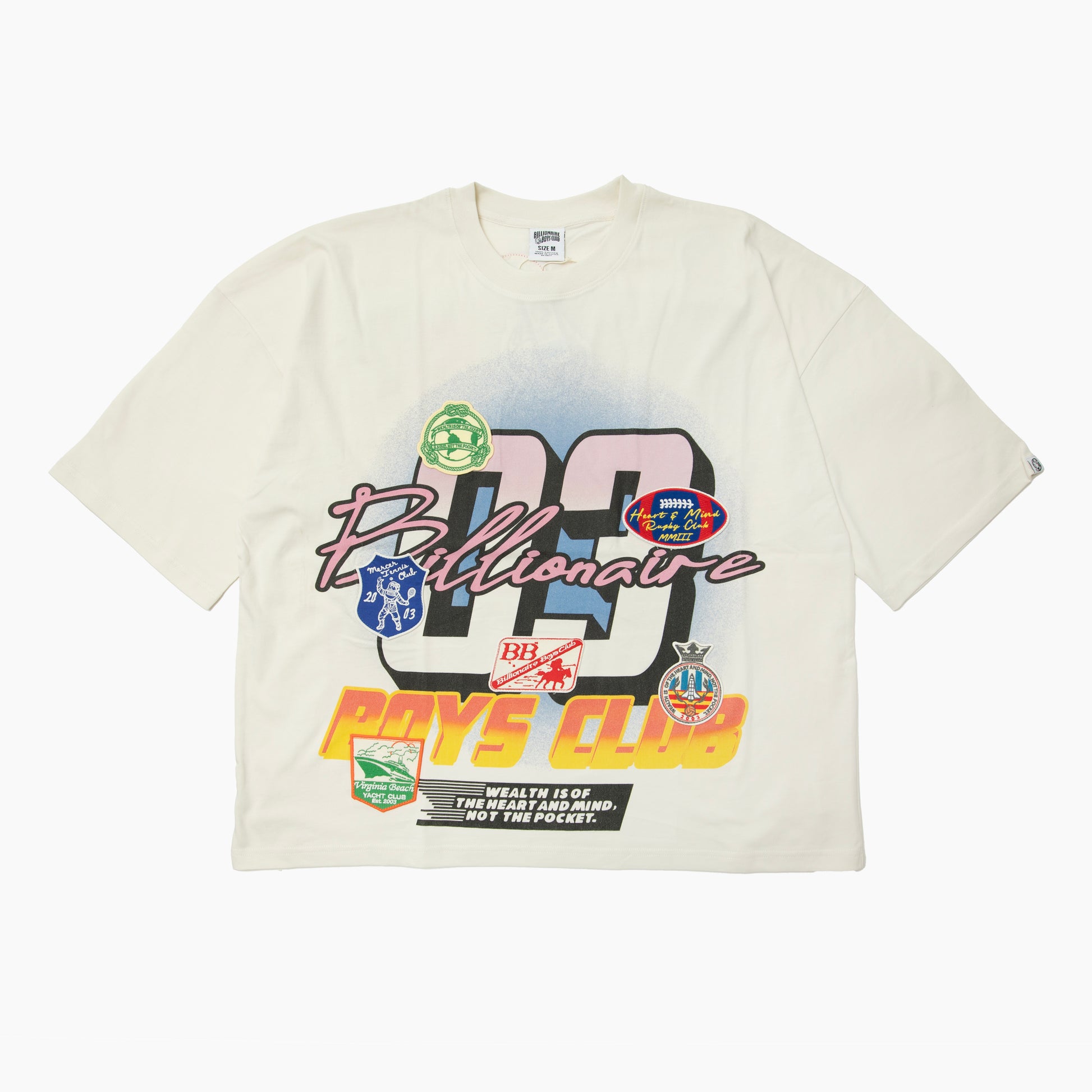 Billionaire Boys Club BB CLUBS WASHED OVERSIZED BOX FIT T-SHIRT 861-6311