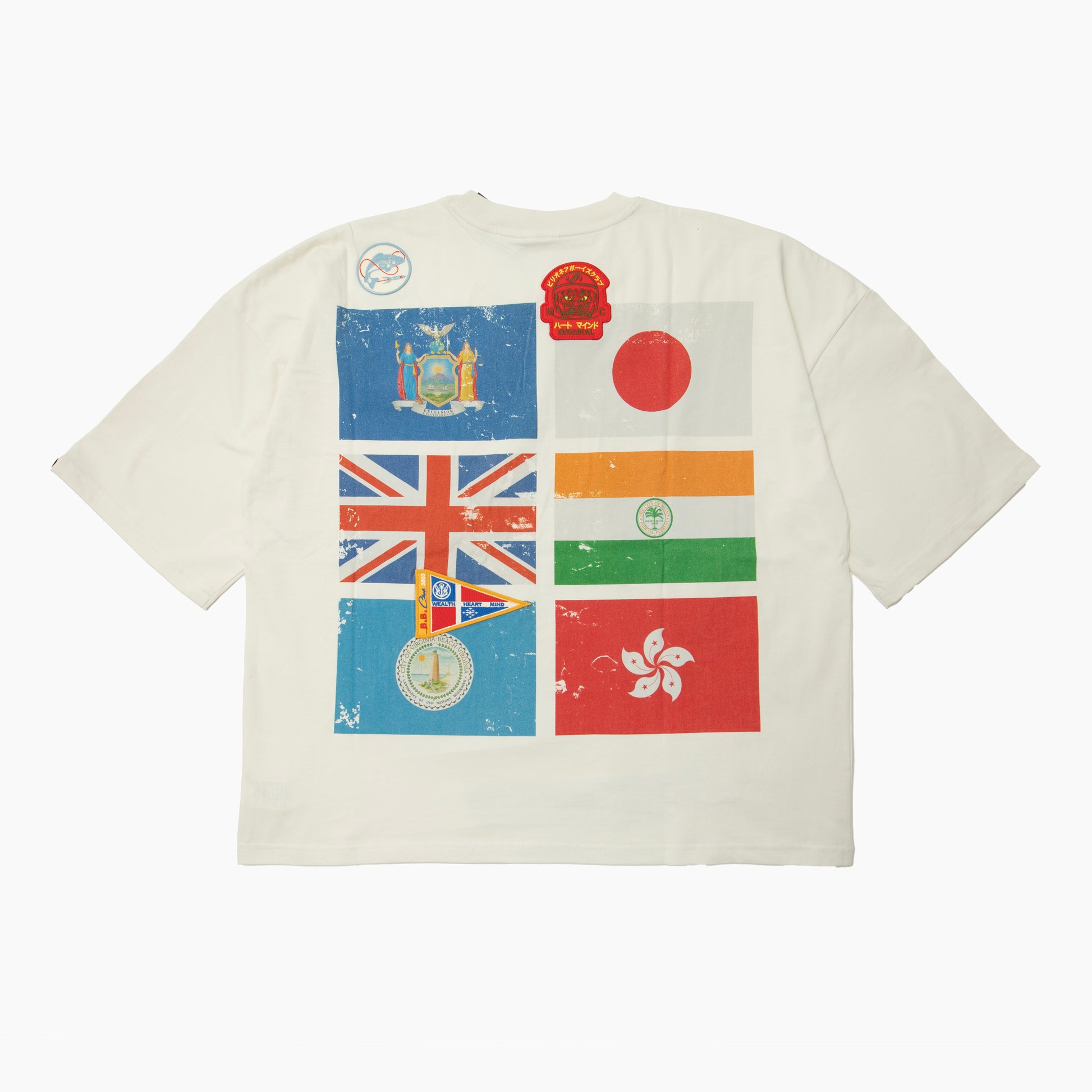 Billionaire Boys Club BB CLUBS WASHED OVERSIZED BOX FIT T-SHIRT 861-6311
