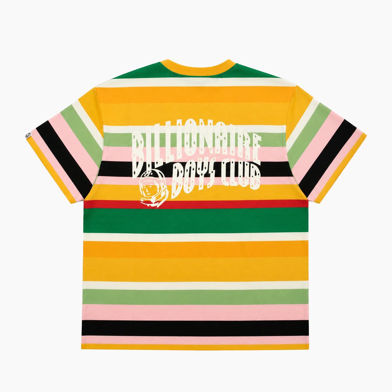 Billionaire Boys Club BB TREBLE JACQUARD STRIPE CROPPED FIT T-SHIRT