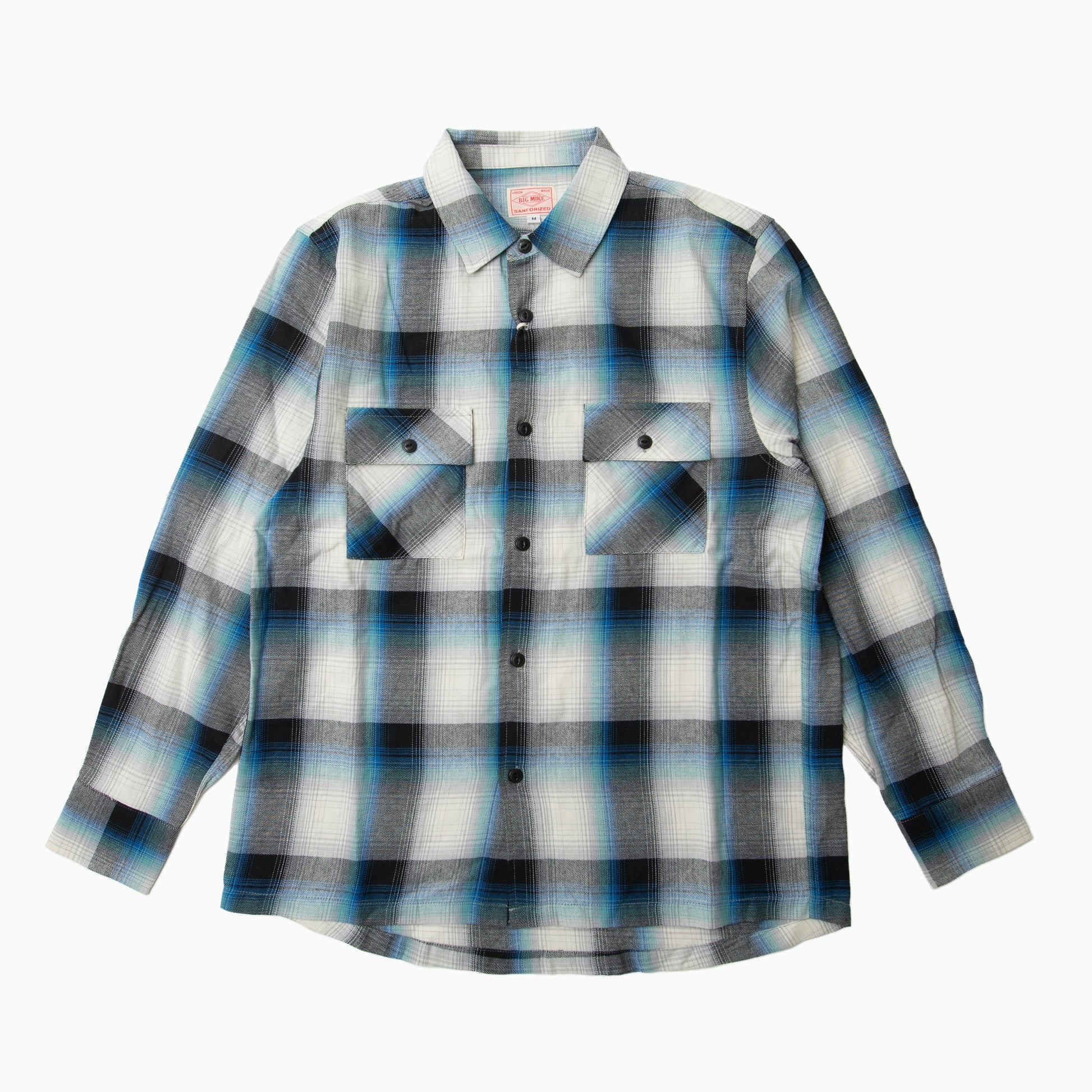 BIG MIKE ライトフランネルL/S シャツ