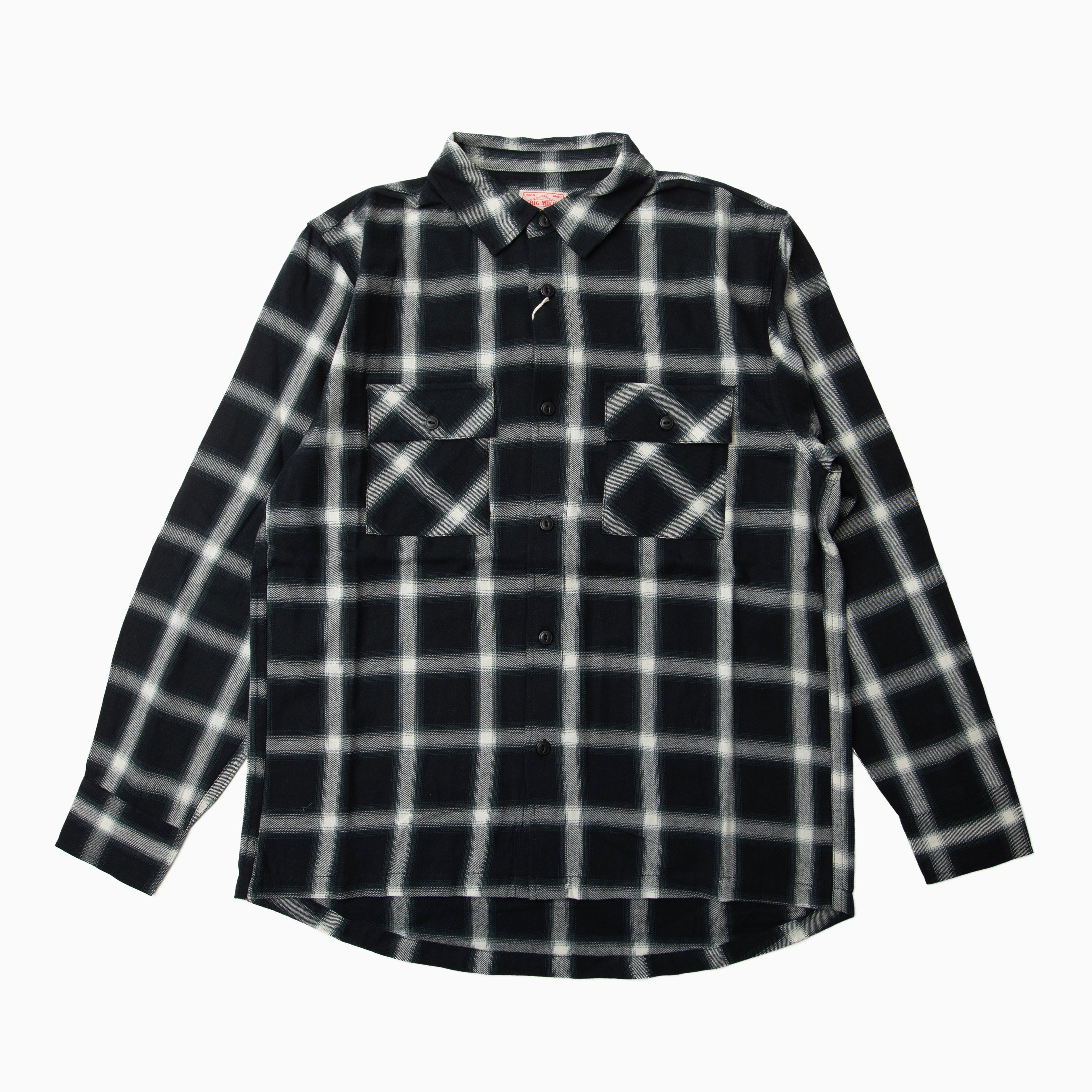 BIG MIKE ライトフランネルL/S シャツ