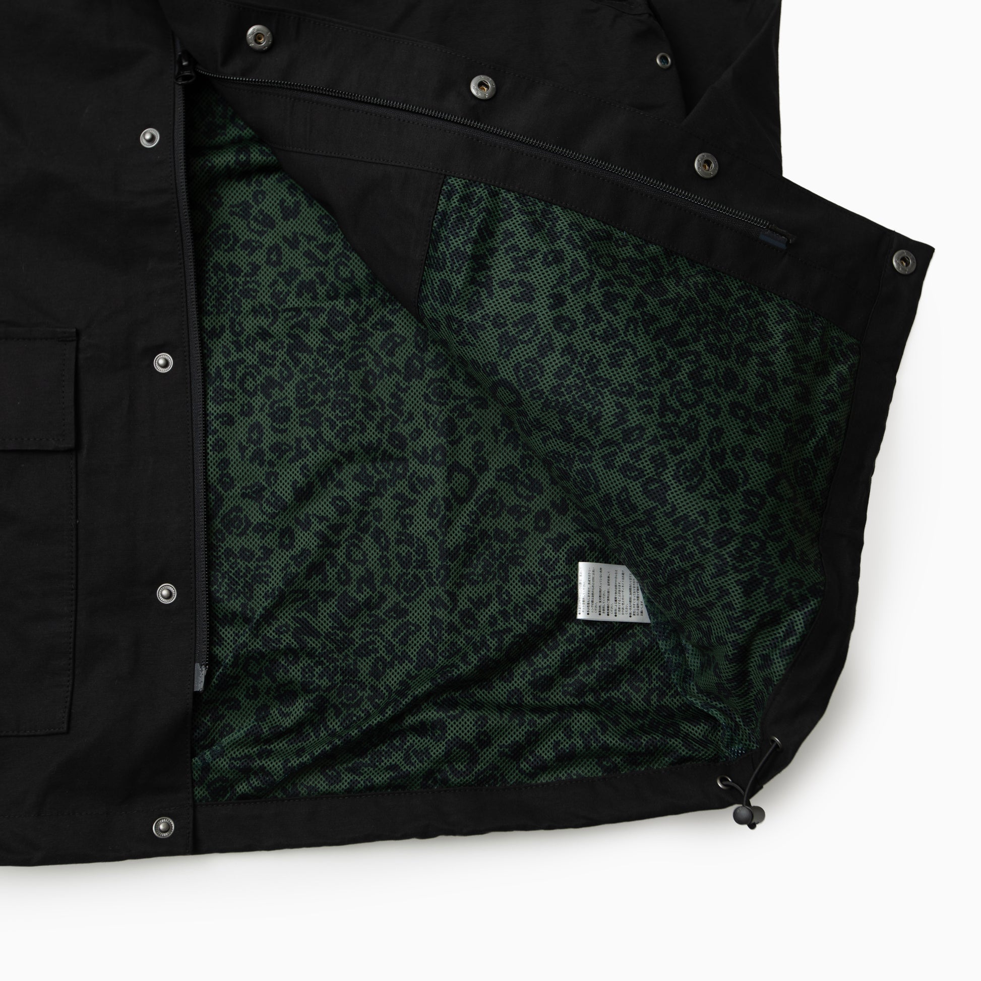 BIG MIKE デザインメッシュ　コーチジャケット