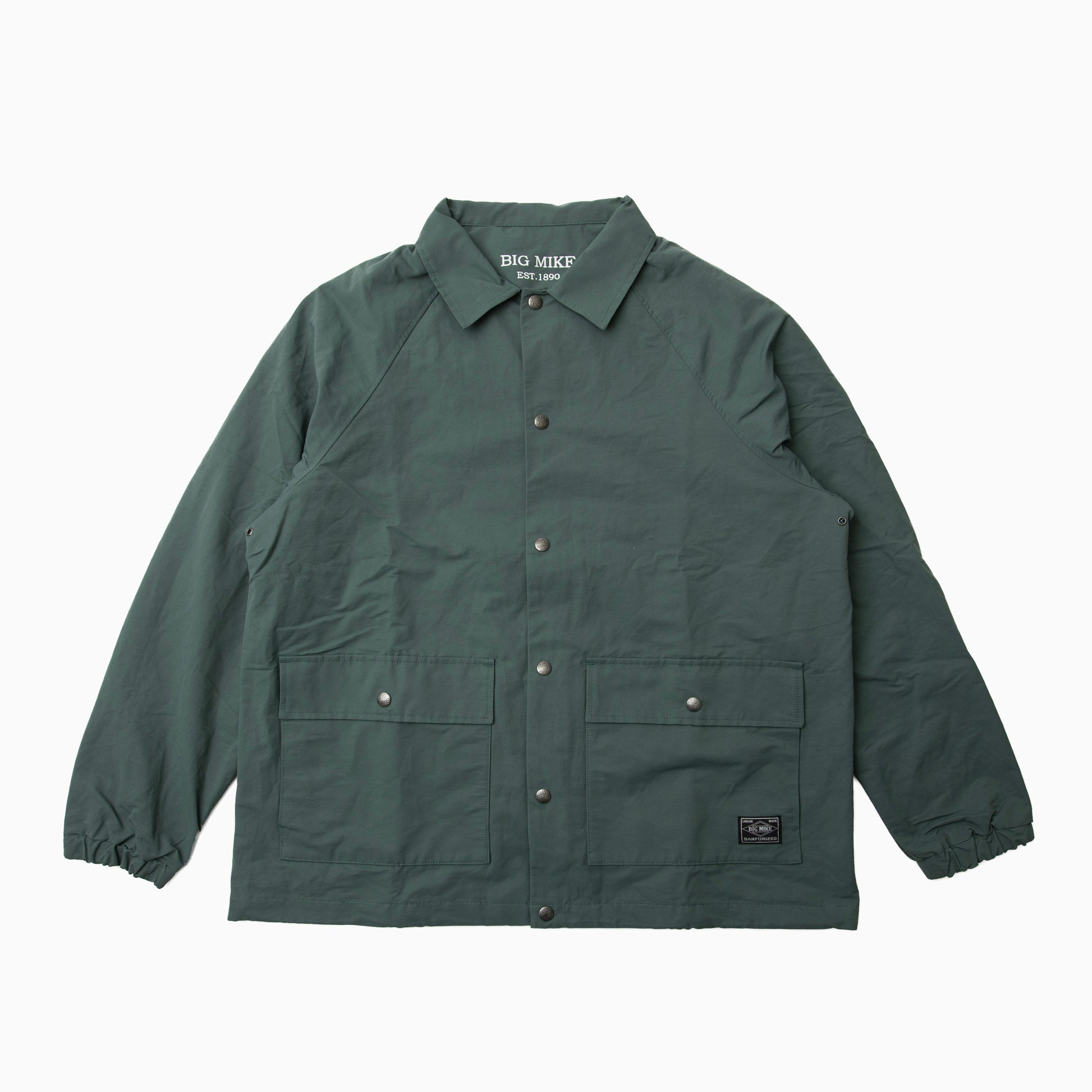 BIG MIKE デザインメッシュ　コーチジャケット